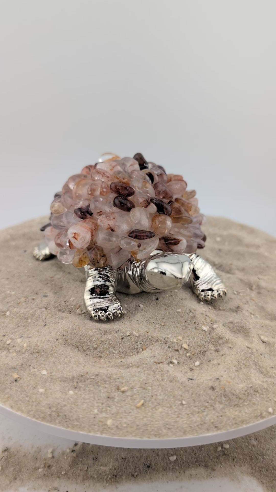 Feuerquarz Schildkröte
