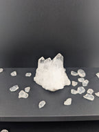 Bergkristall Cluster/Spitze