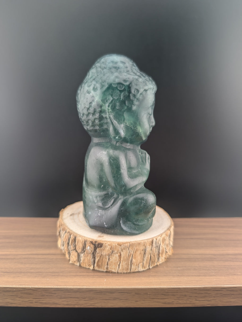 Fluorit Buddha