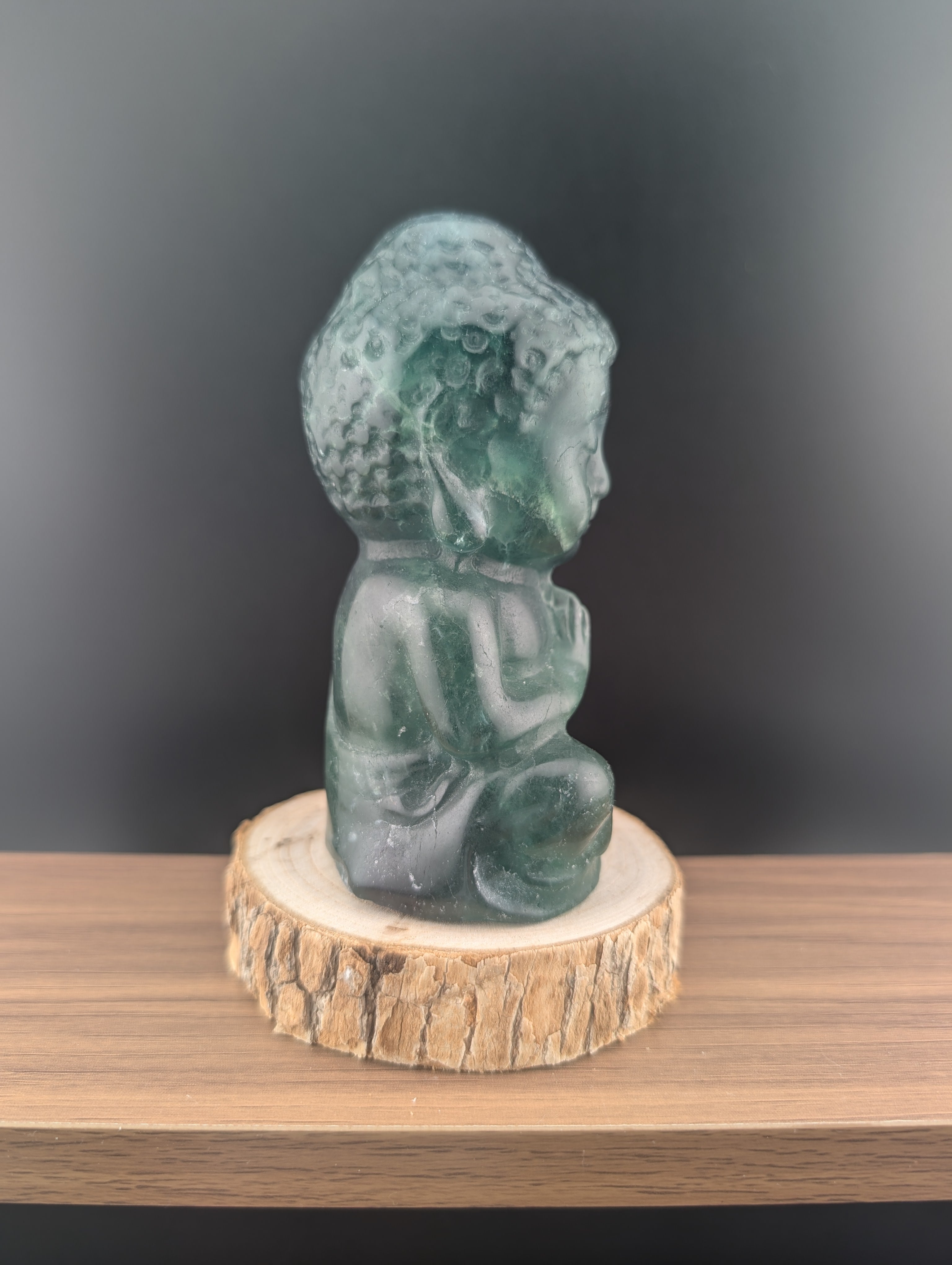 Fluorit Buddha