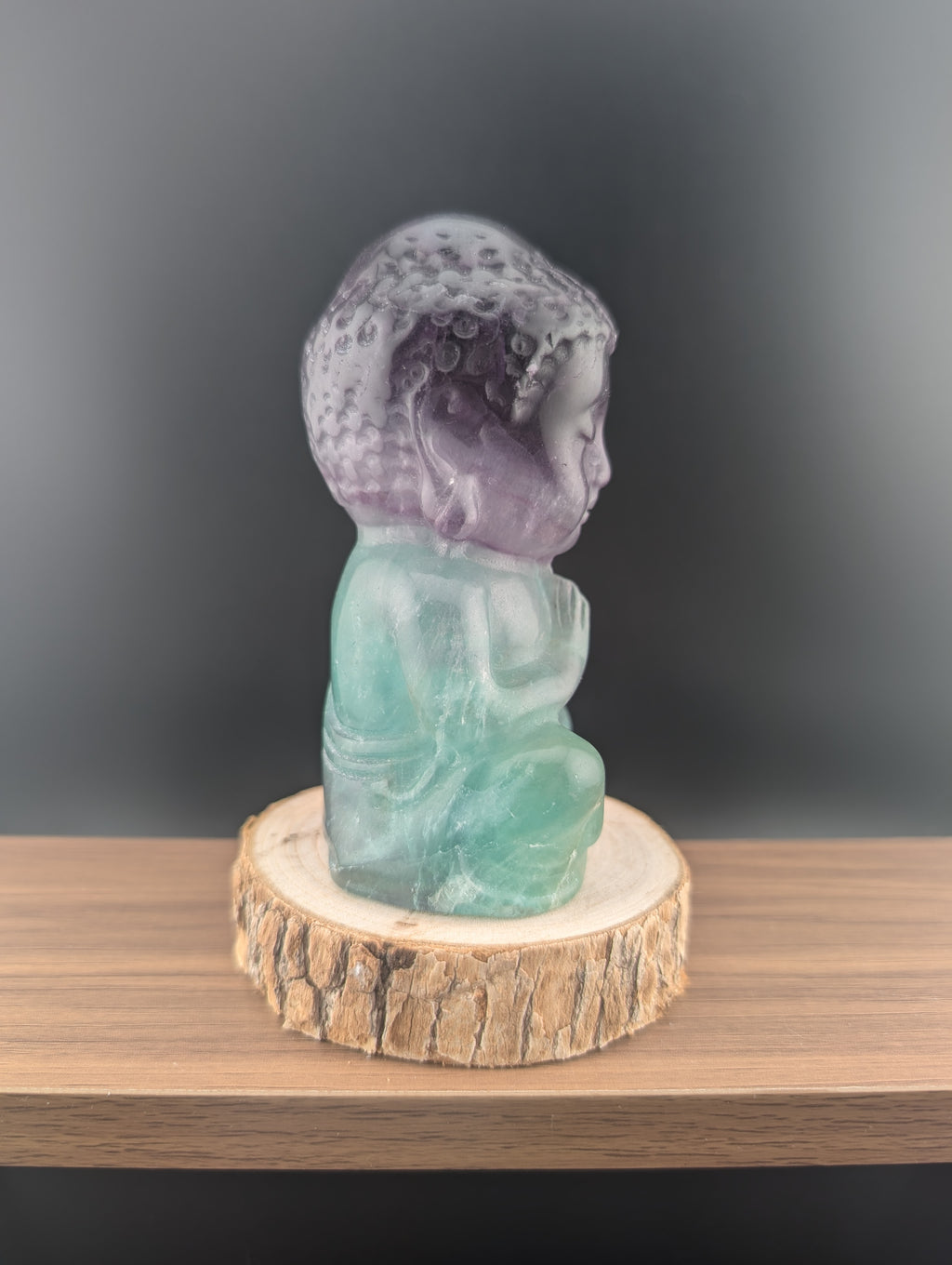 Fluorit Buddha