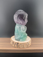 Fluorit Buddha