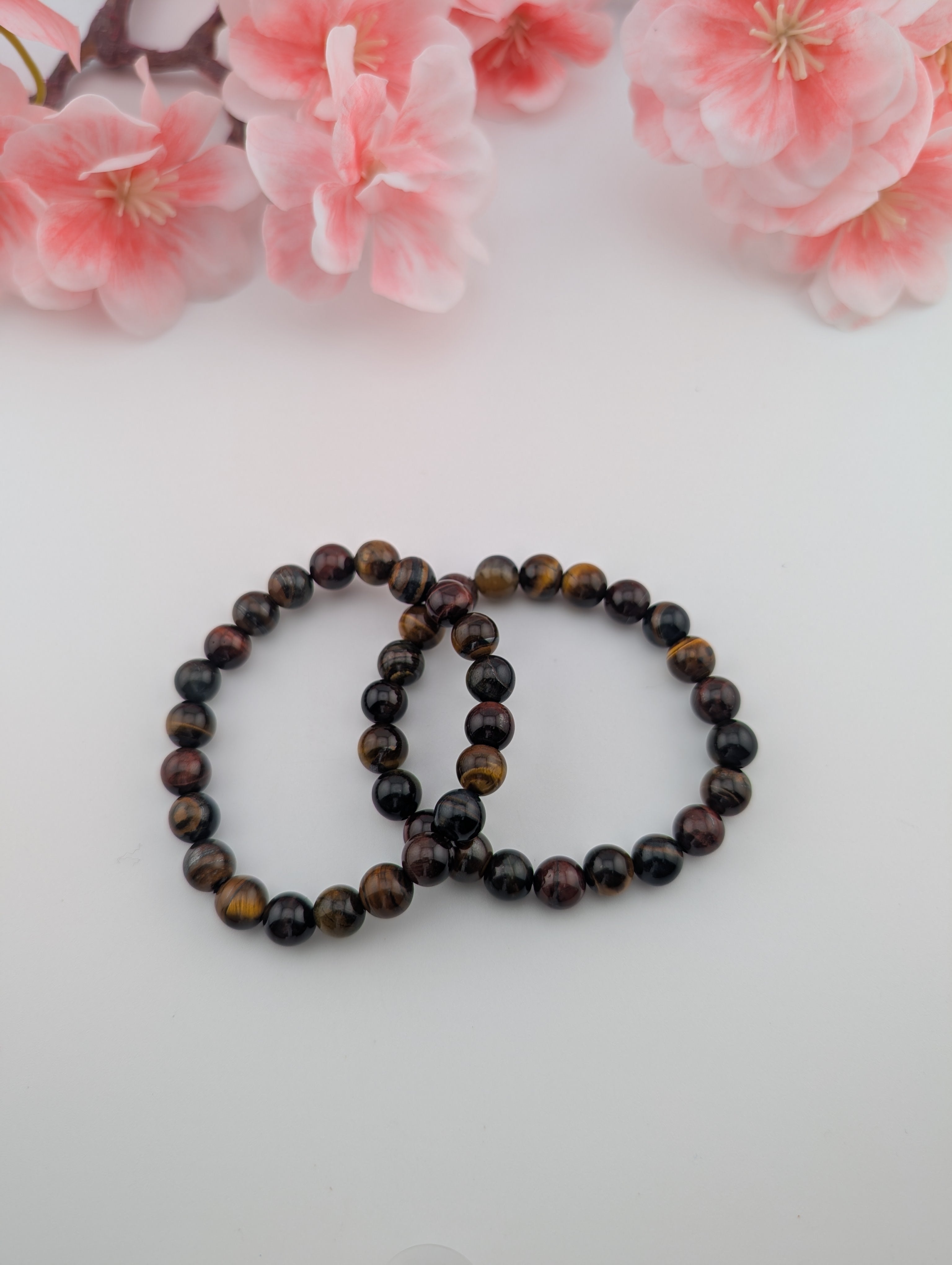 verschiedenen Tigerauge Armband 8 mm