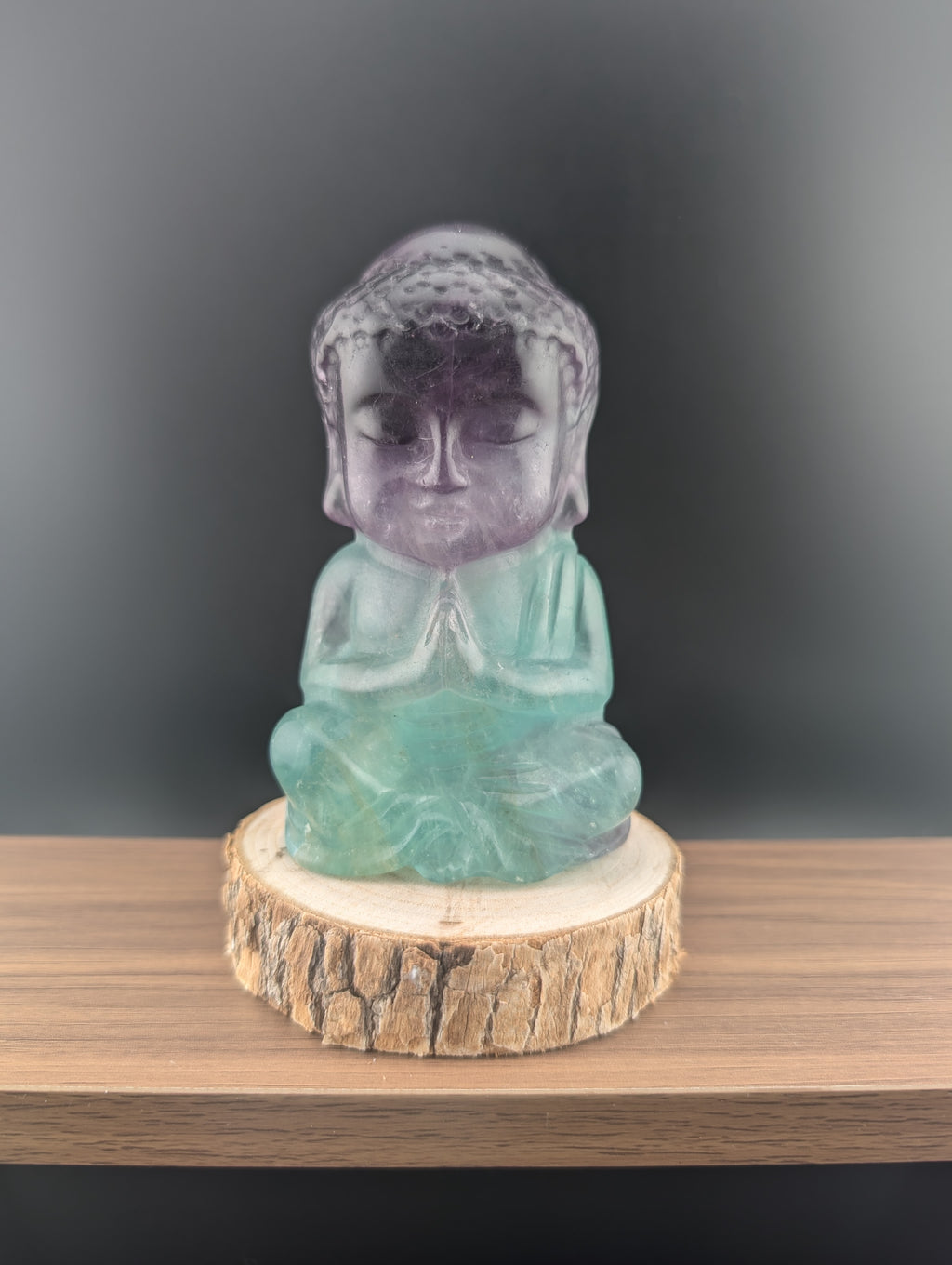 Fluorit Buddha