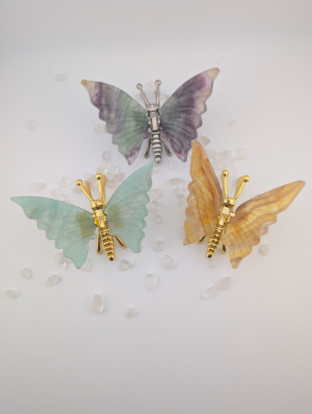 Fluorit Schmetterling