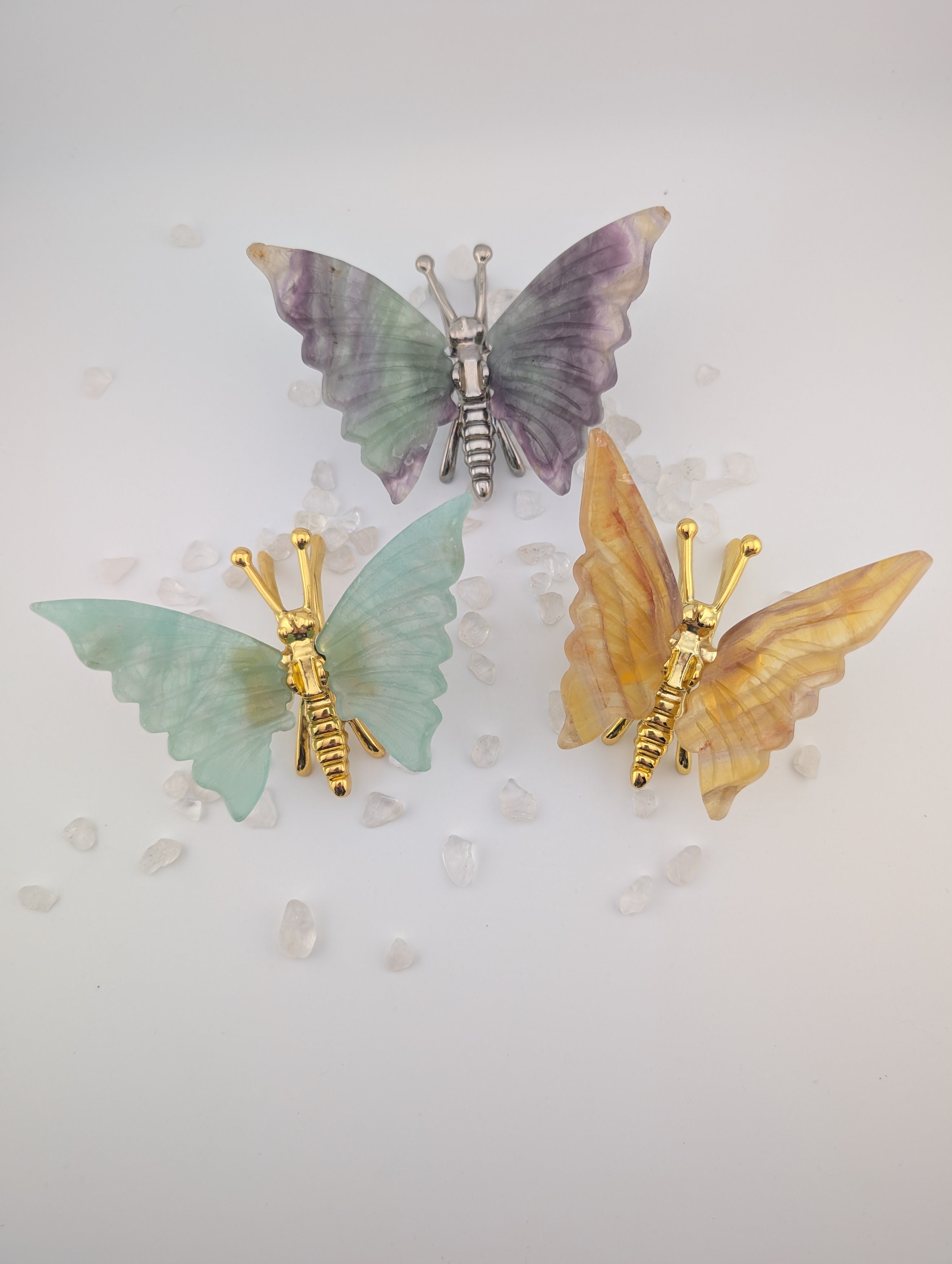 Fluorit Schmetterling