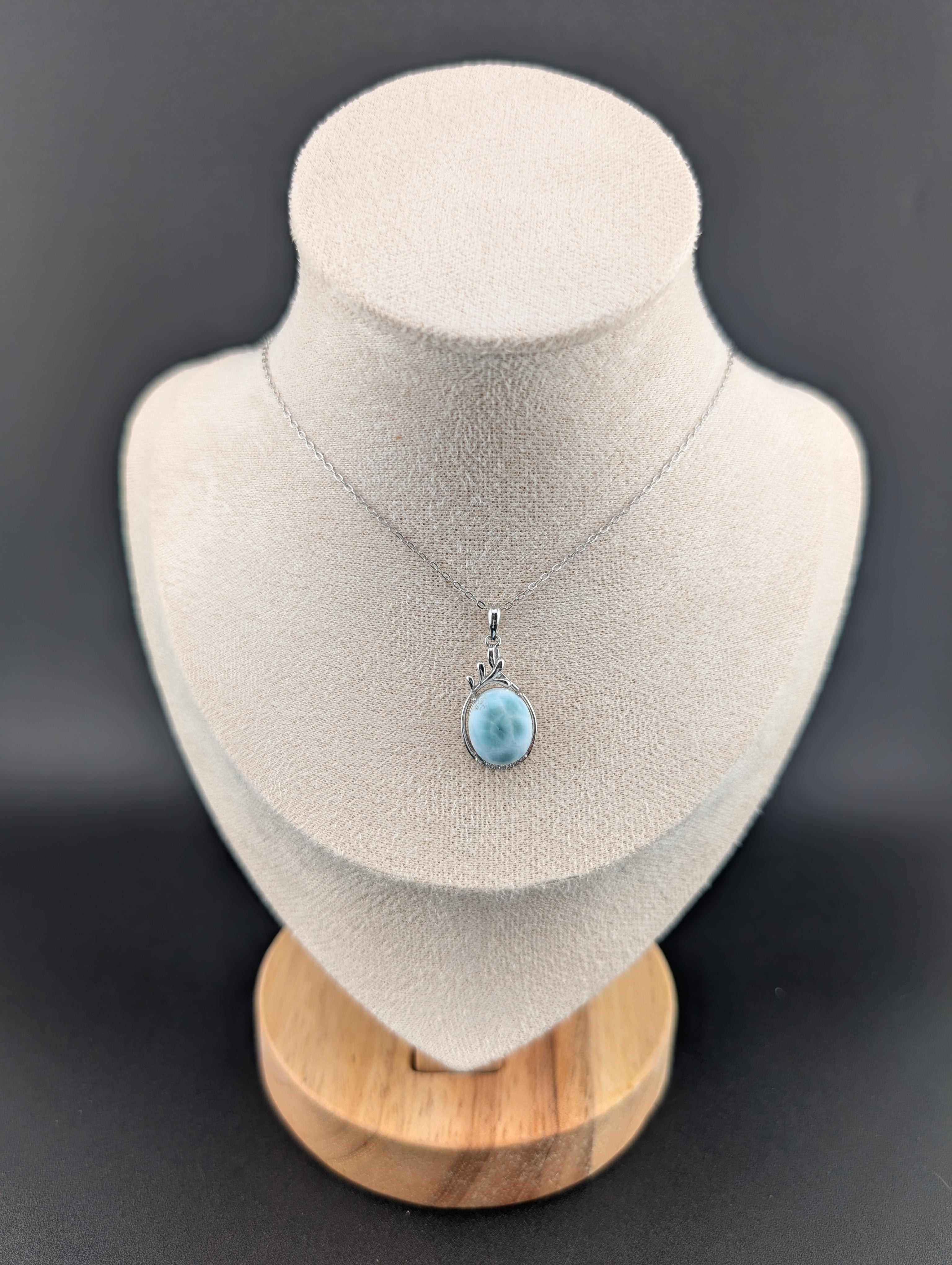 Larimar Anhänger S925