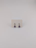 Amethyst Ohrring S925