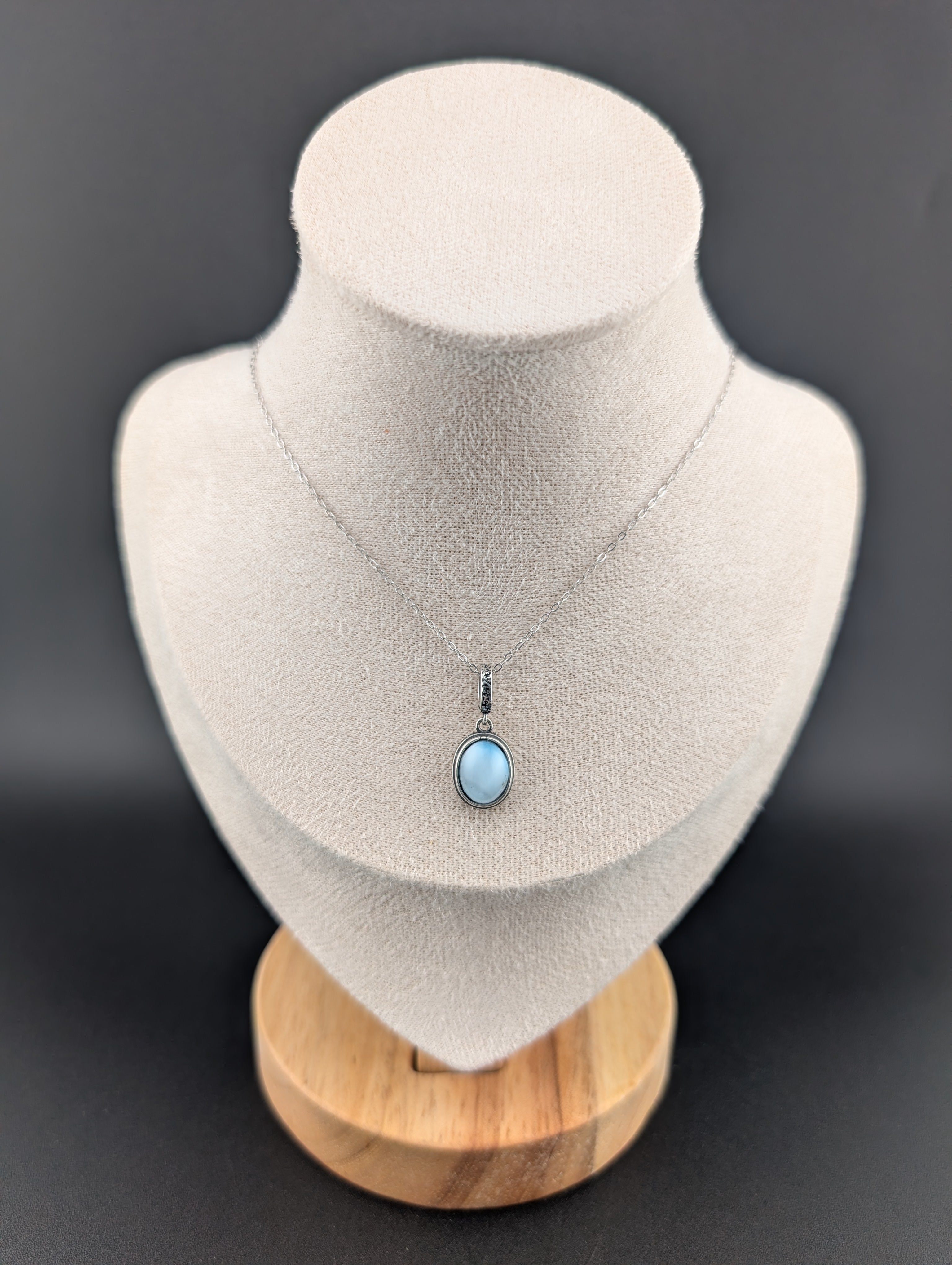 Larimar Anhänger S925