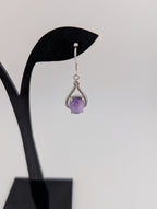 Amethyst Ohrring S925