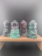 Fluorit Buddha