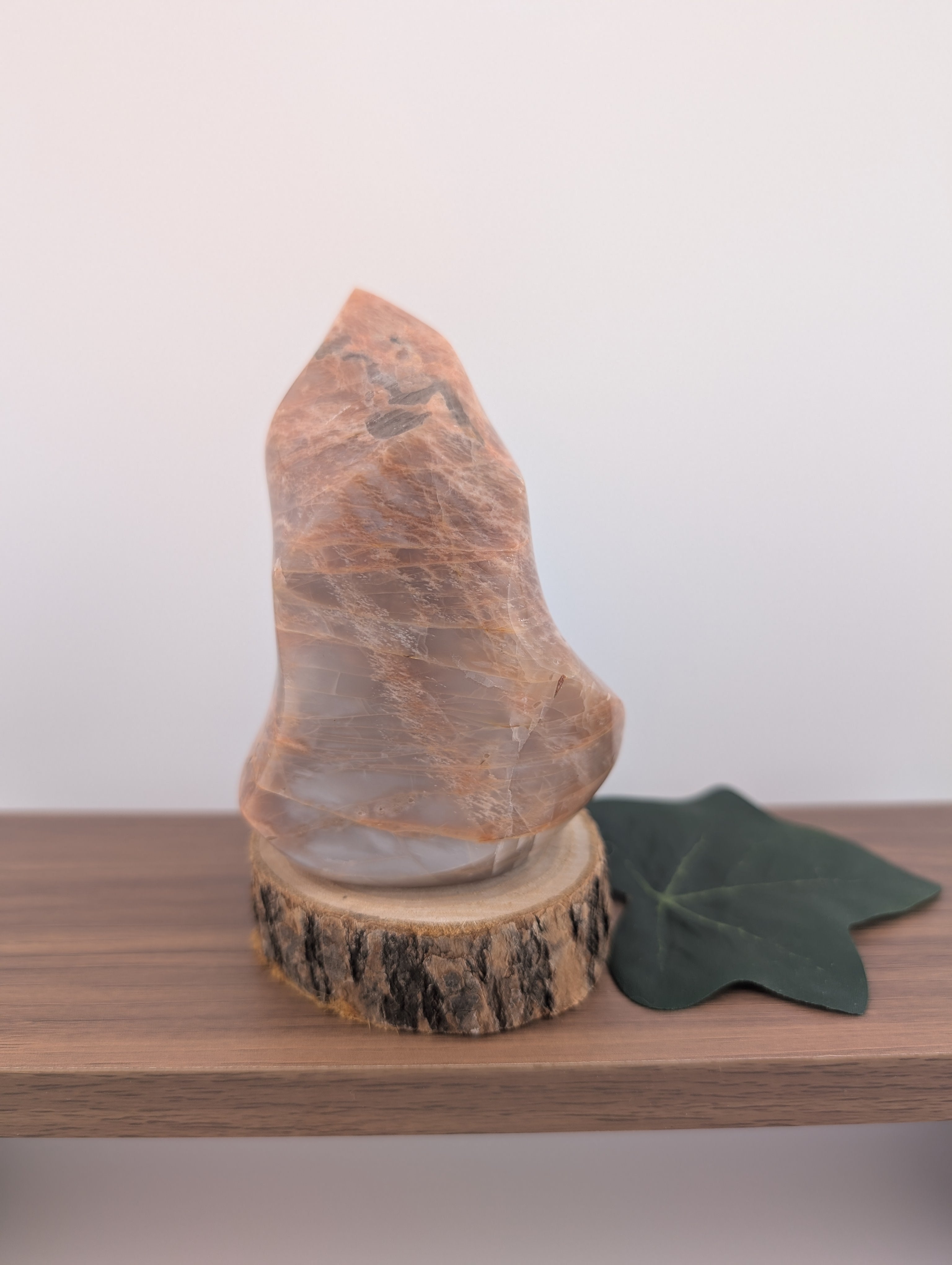 Pfirsich Mondstein Flamme