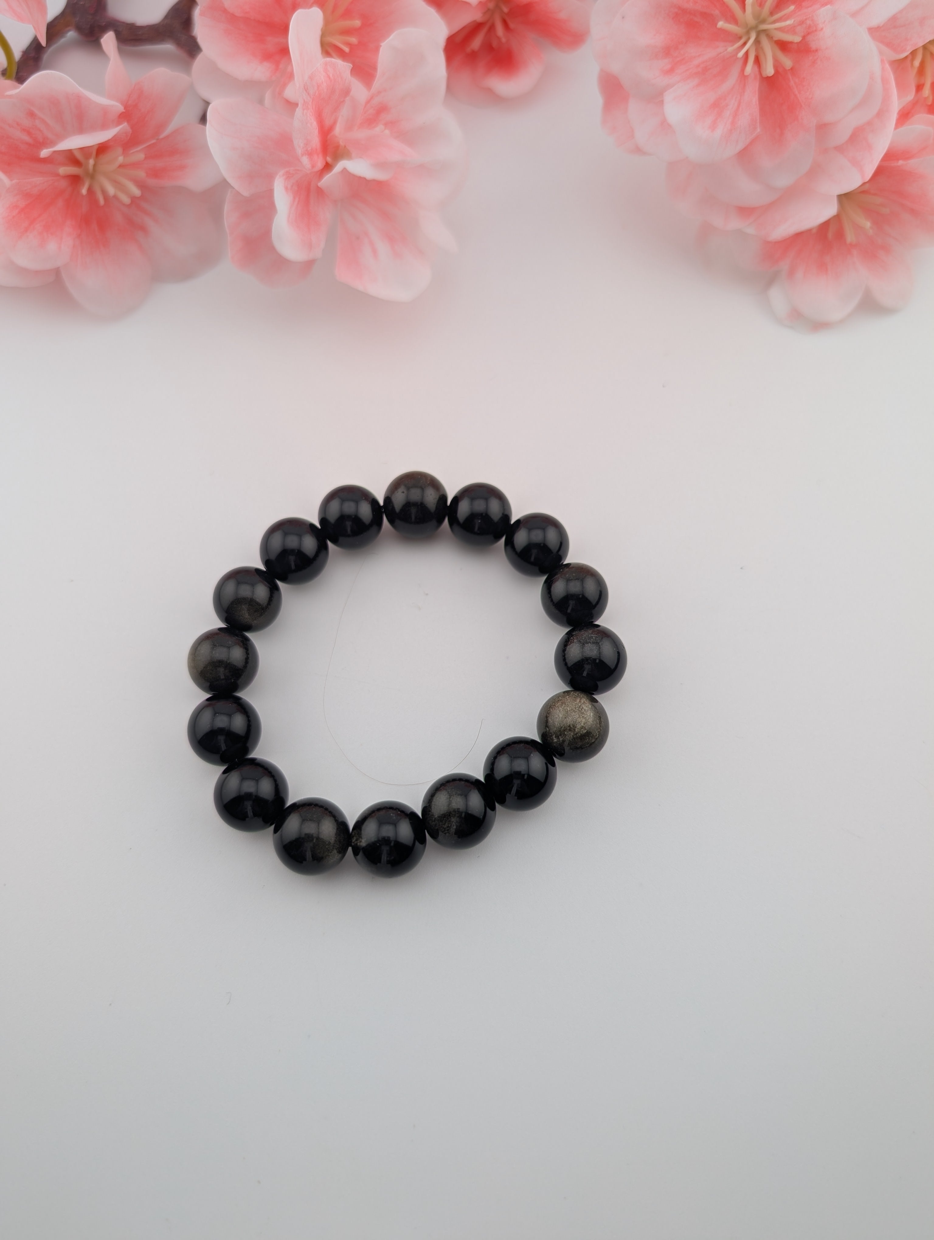 Golden Obsidian Armband 12 mm