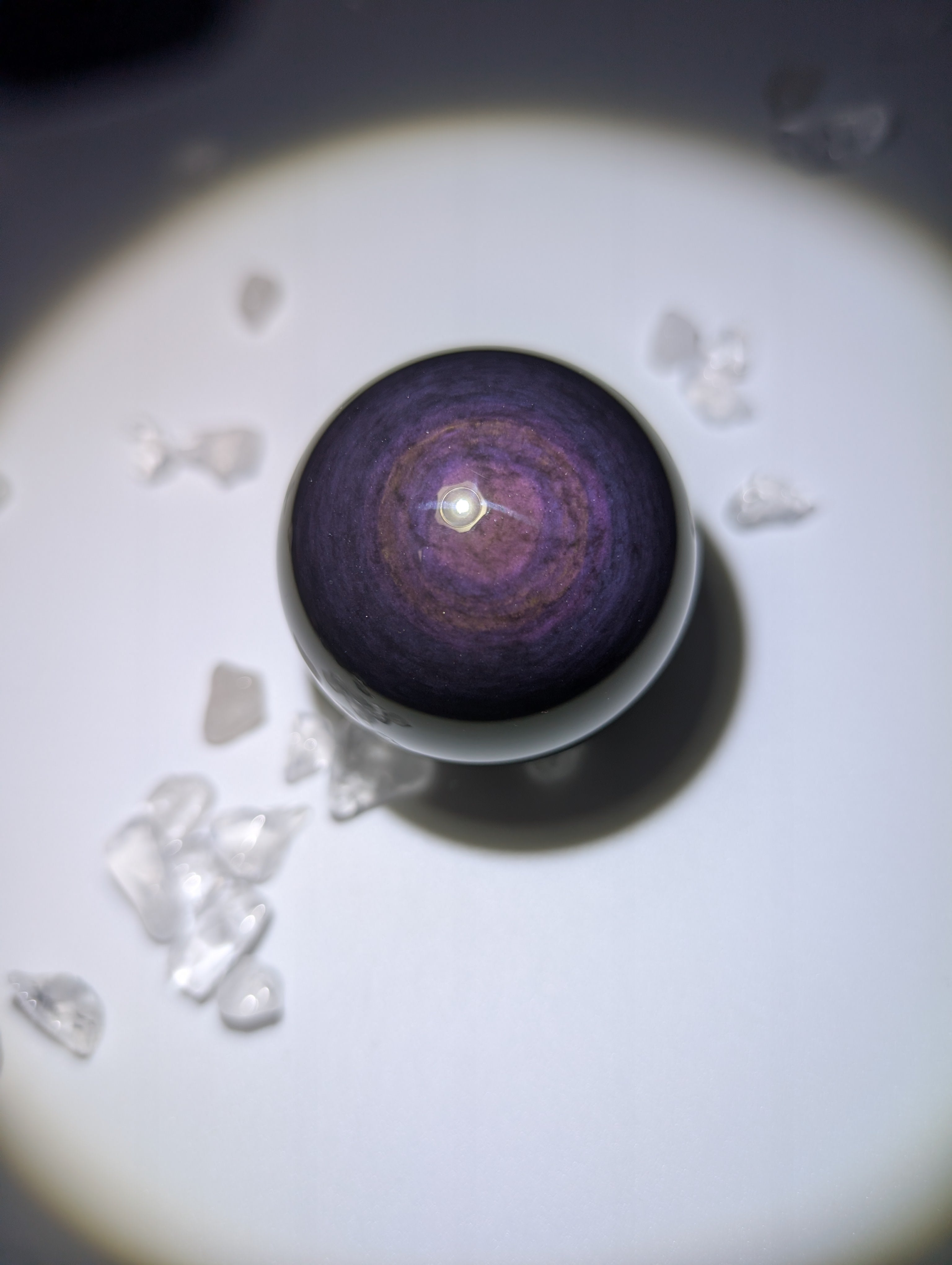 Regenbogen Obsidian