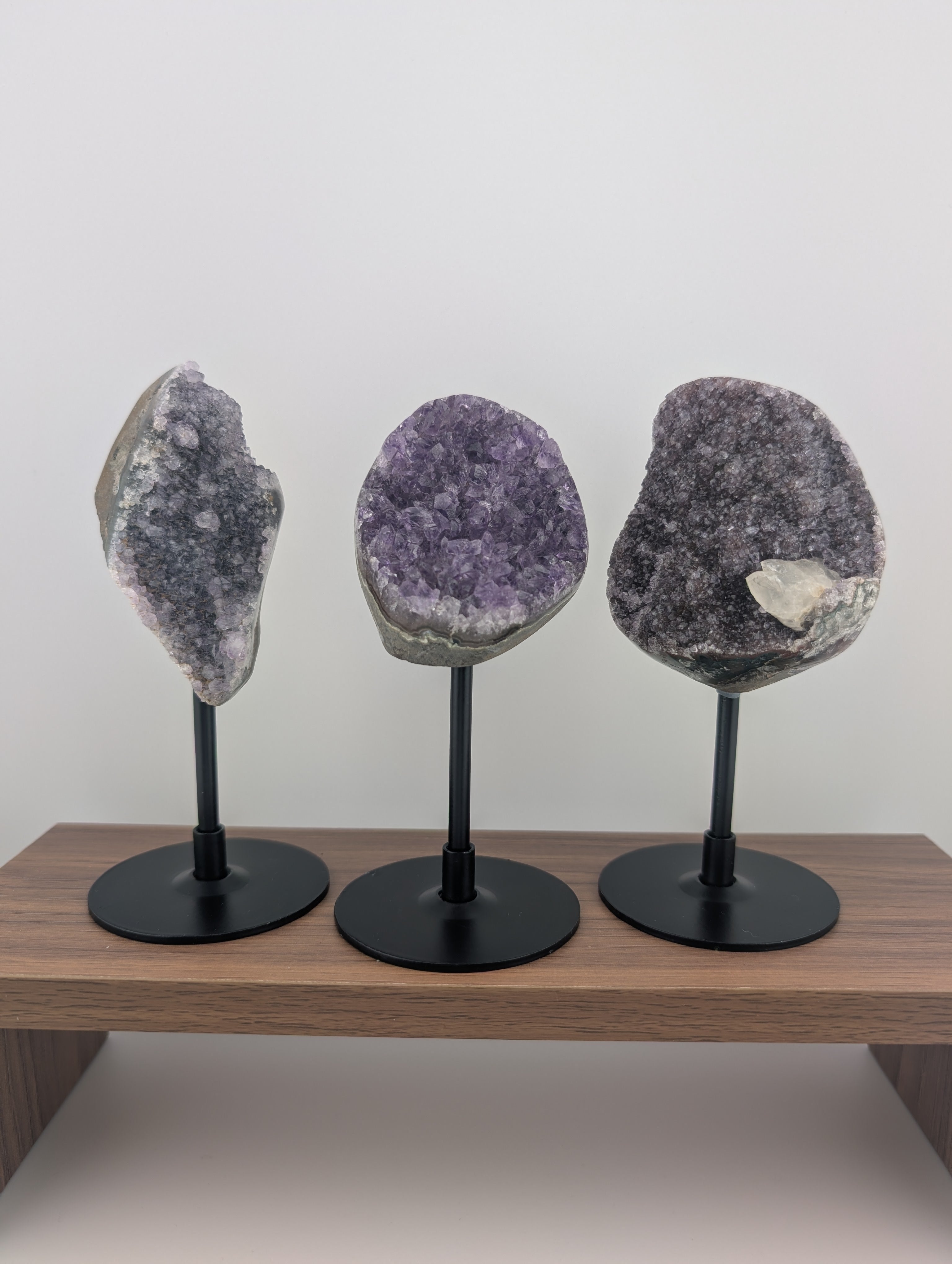 Amethyst auf Ständer