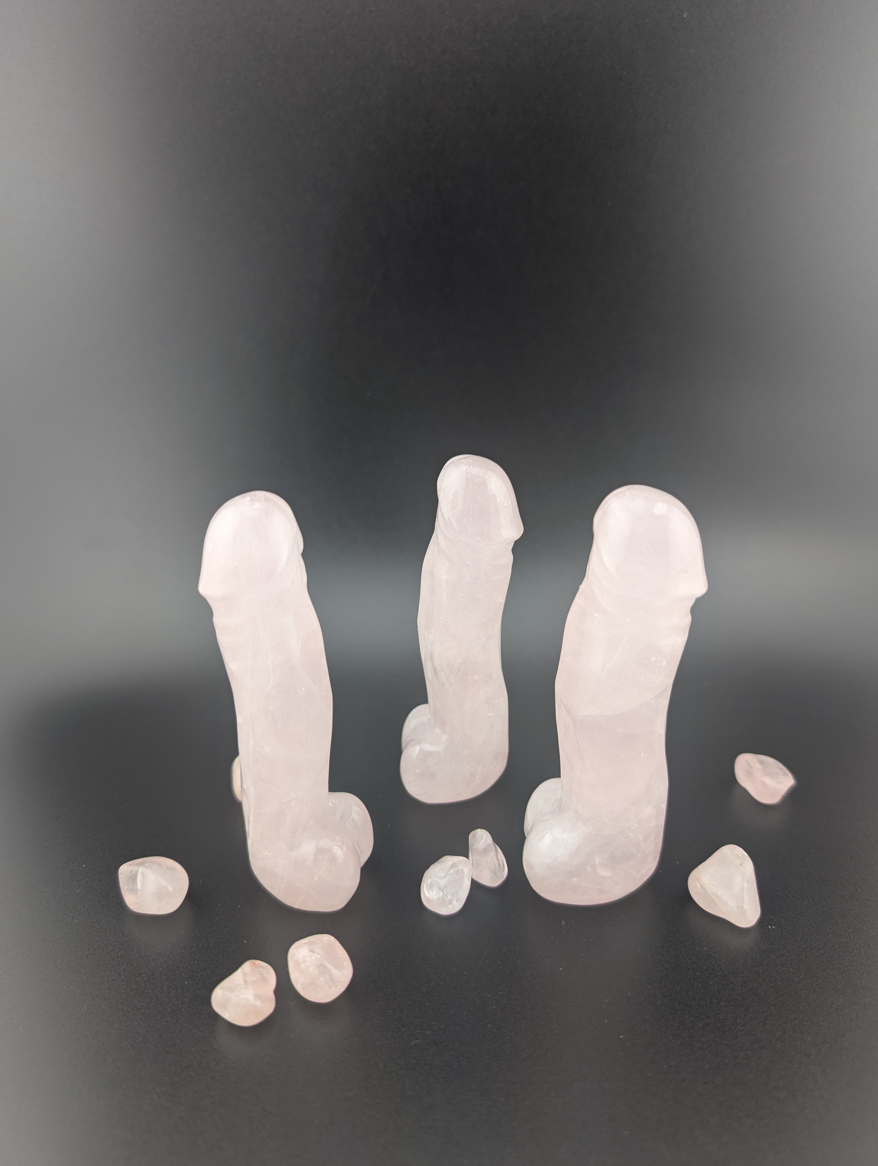 Rosenquarz Phallus 18+