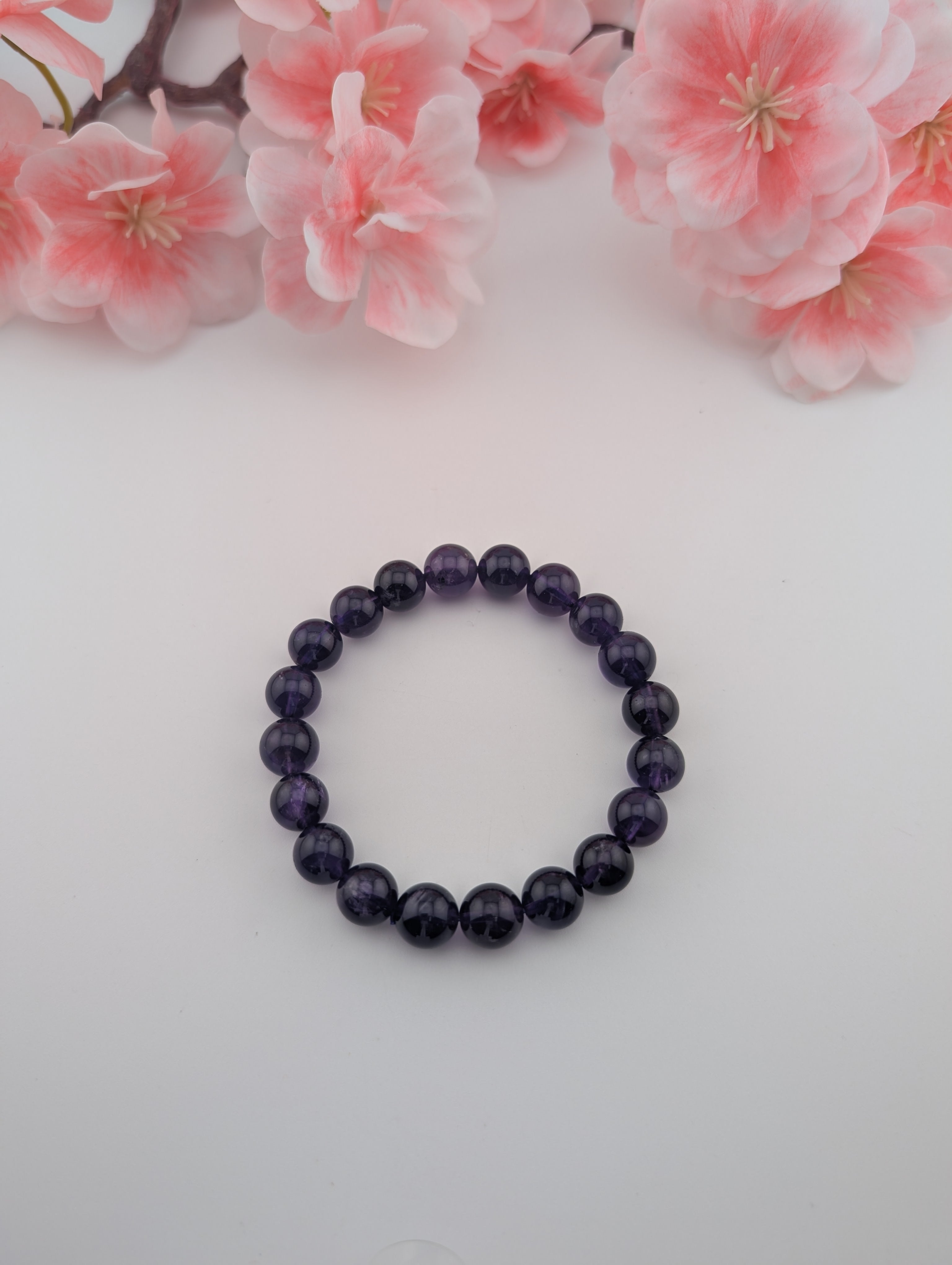 Amethyst Armband 9 mm