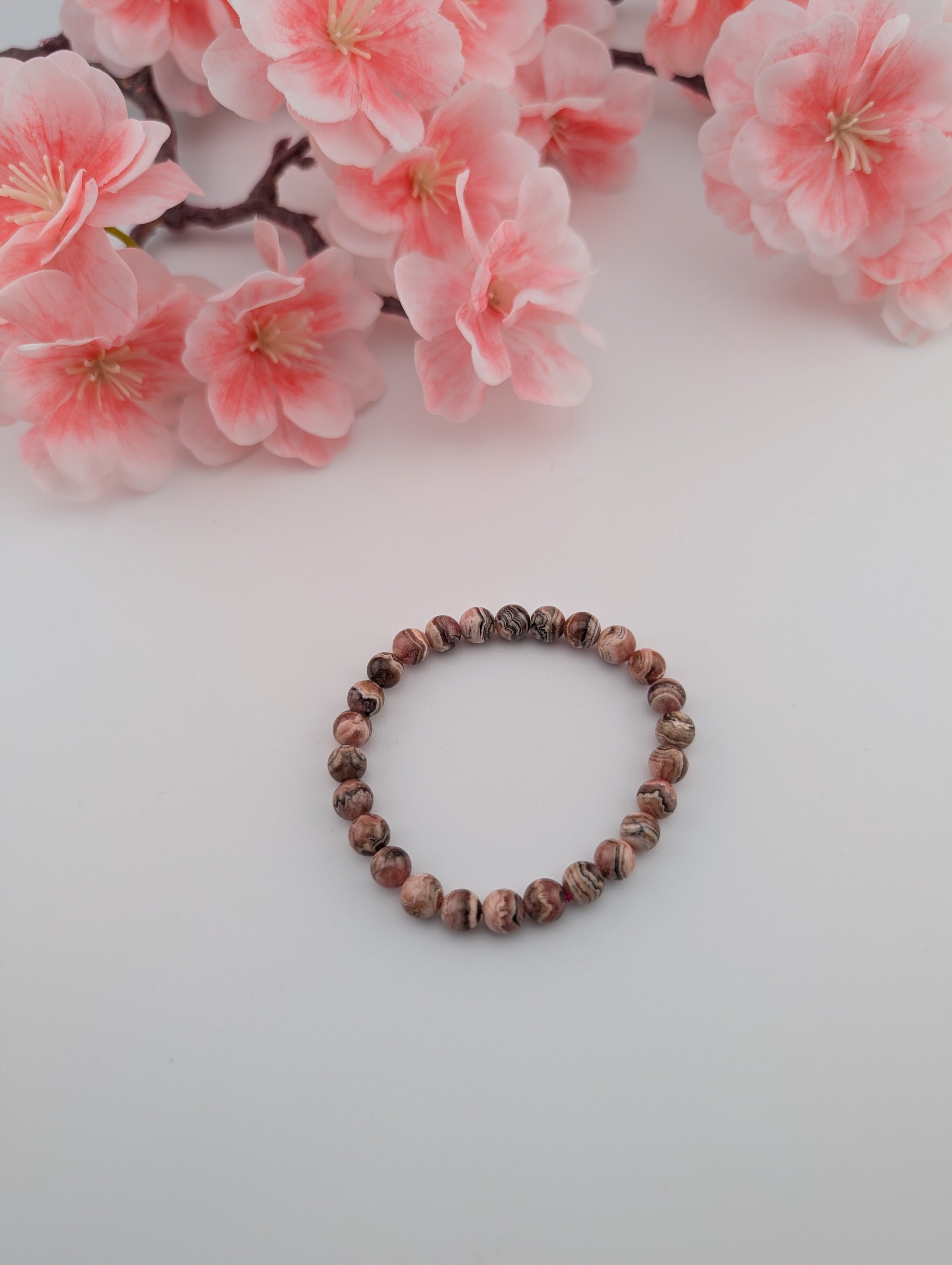 Rhodochrosit Armband 7mm