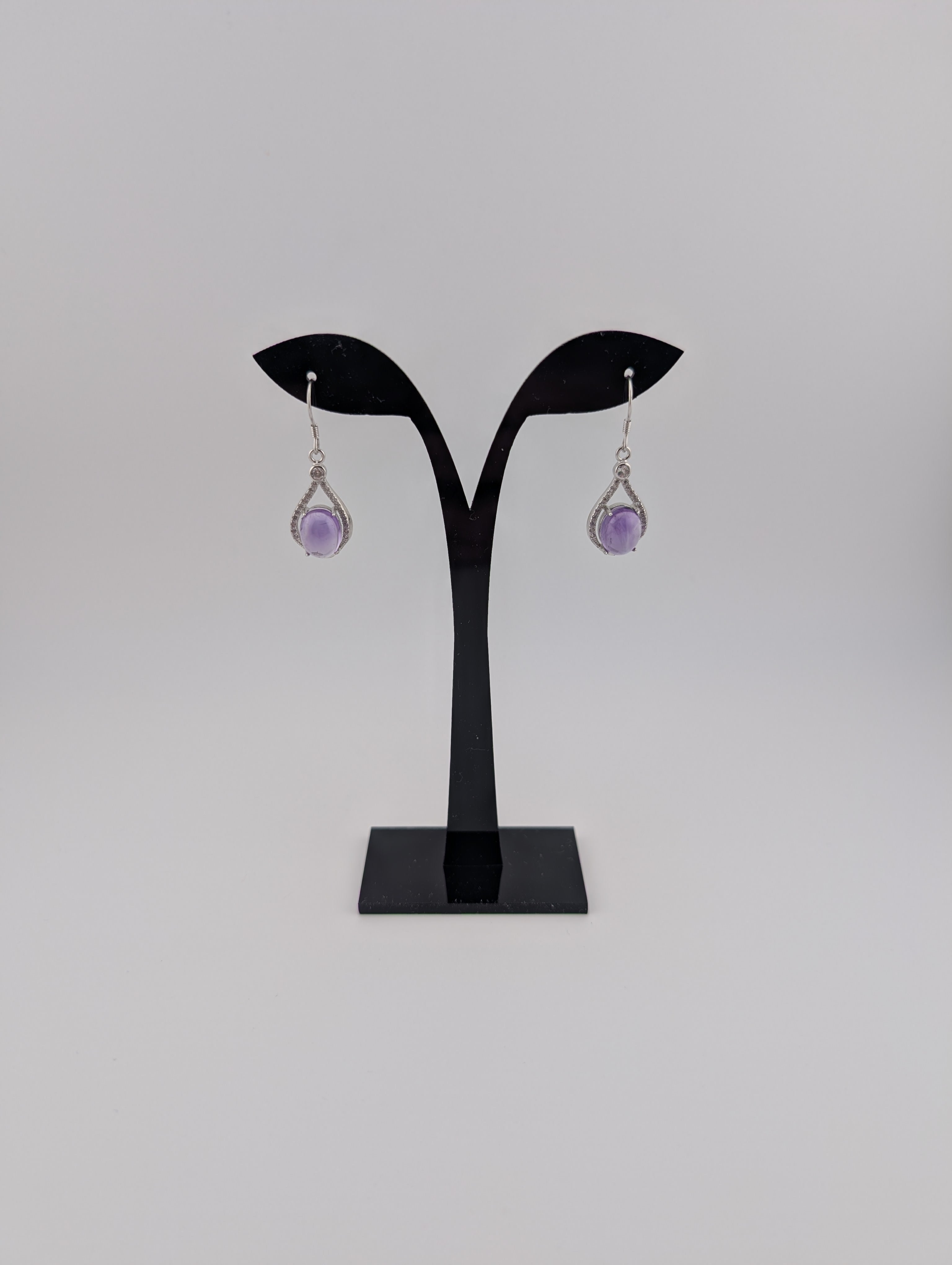 Amethyst Ohrring S925