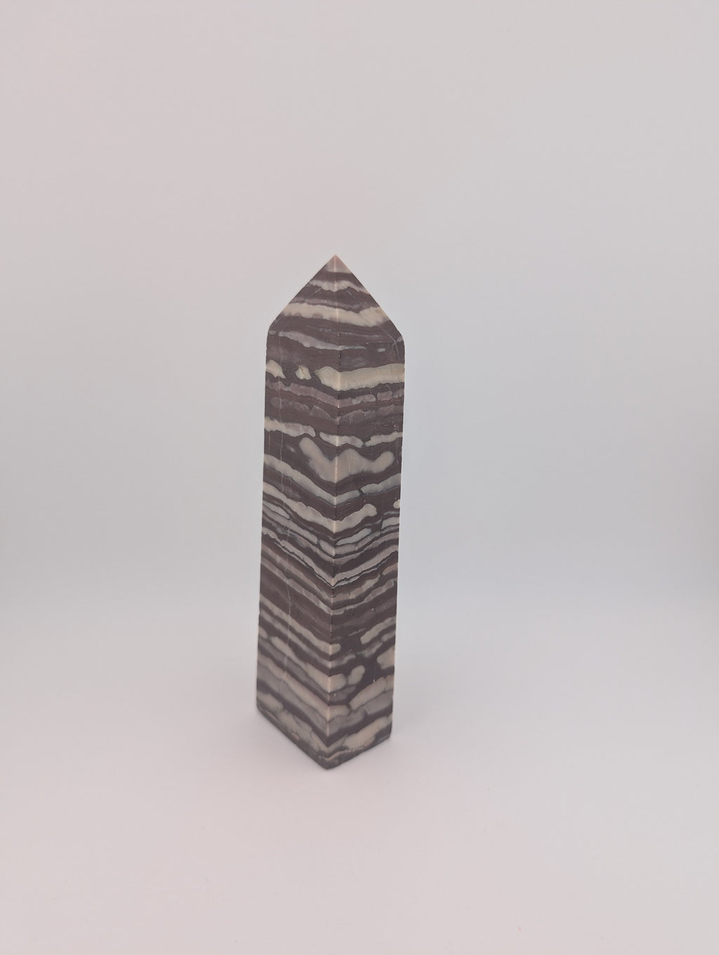Zebra Jaspis / Cappuchino Jaspis Turm