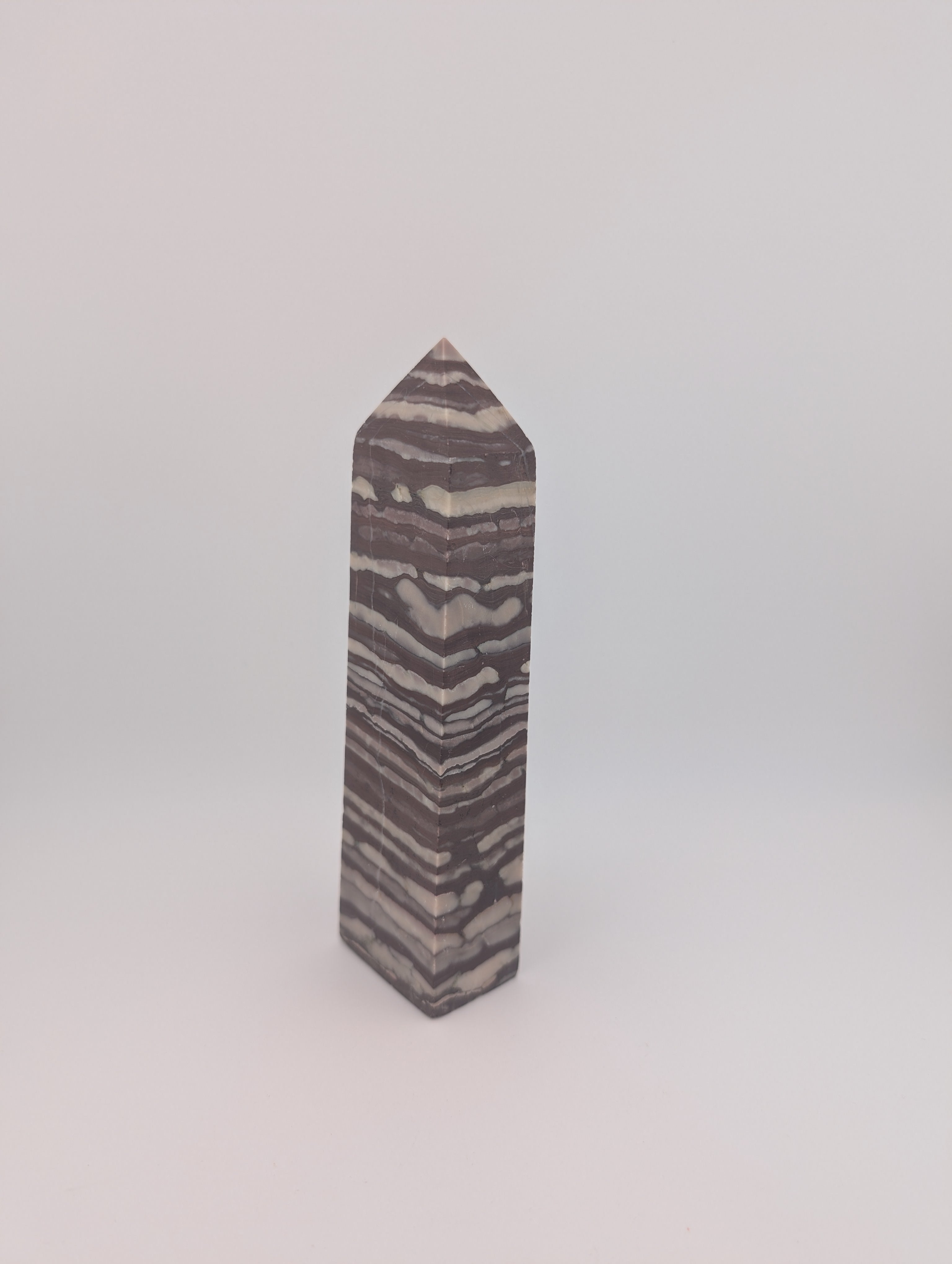 Zebra Jaspis / Cappuchino Jaspis Turm