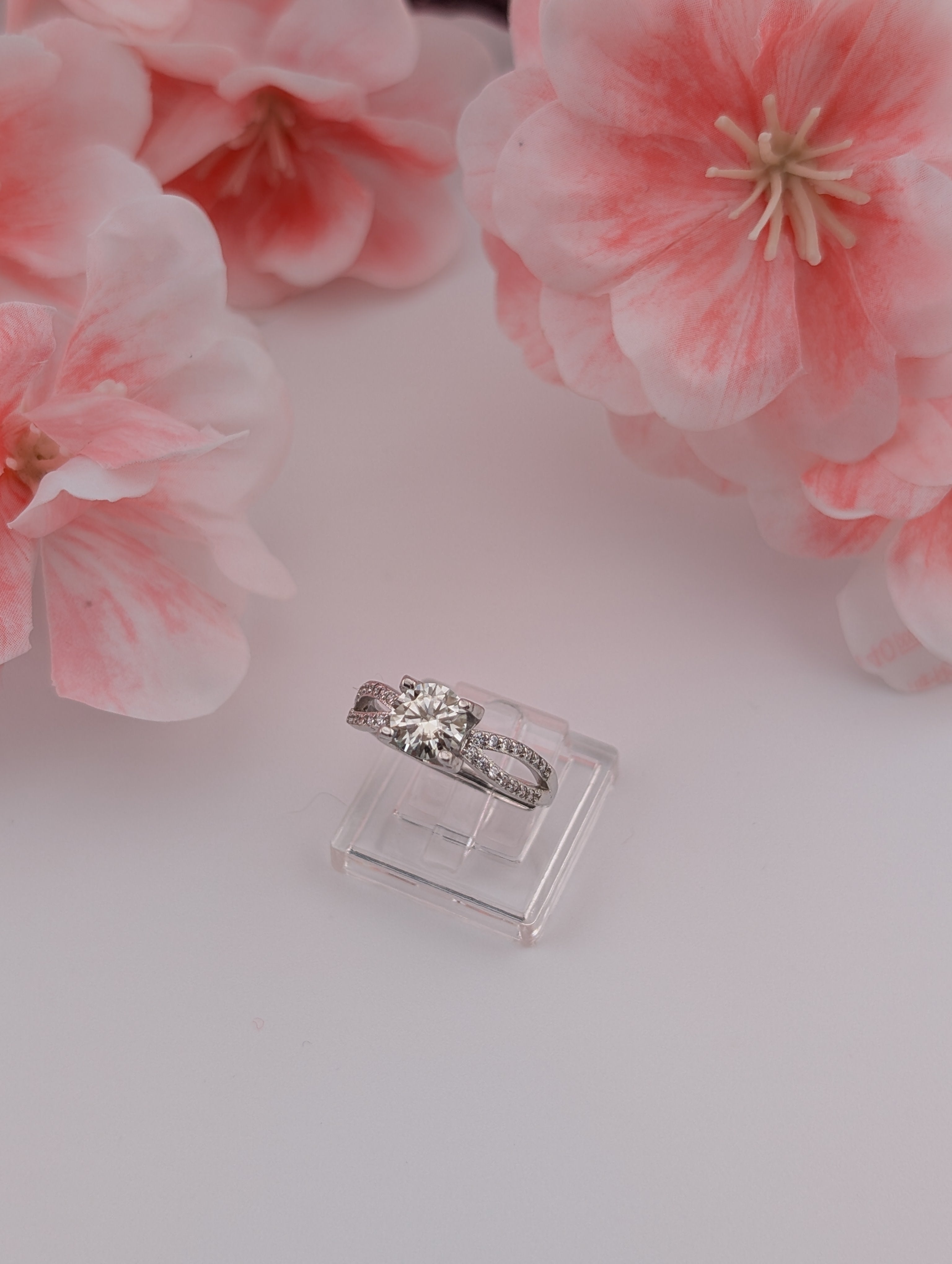Moissanite Ring S925