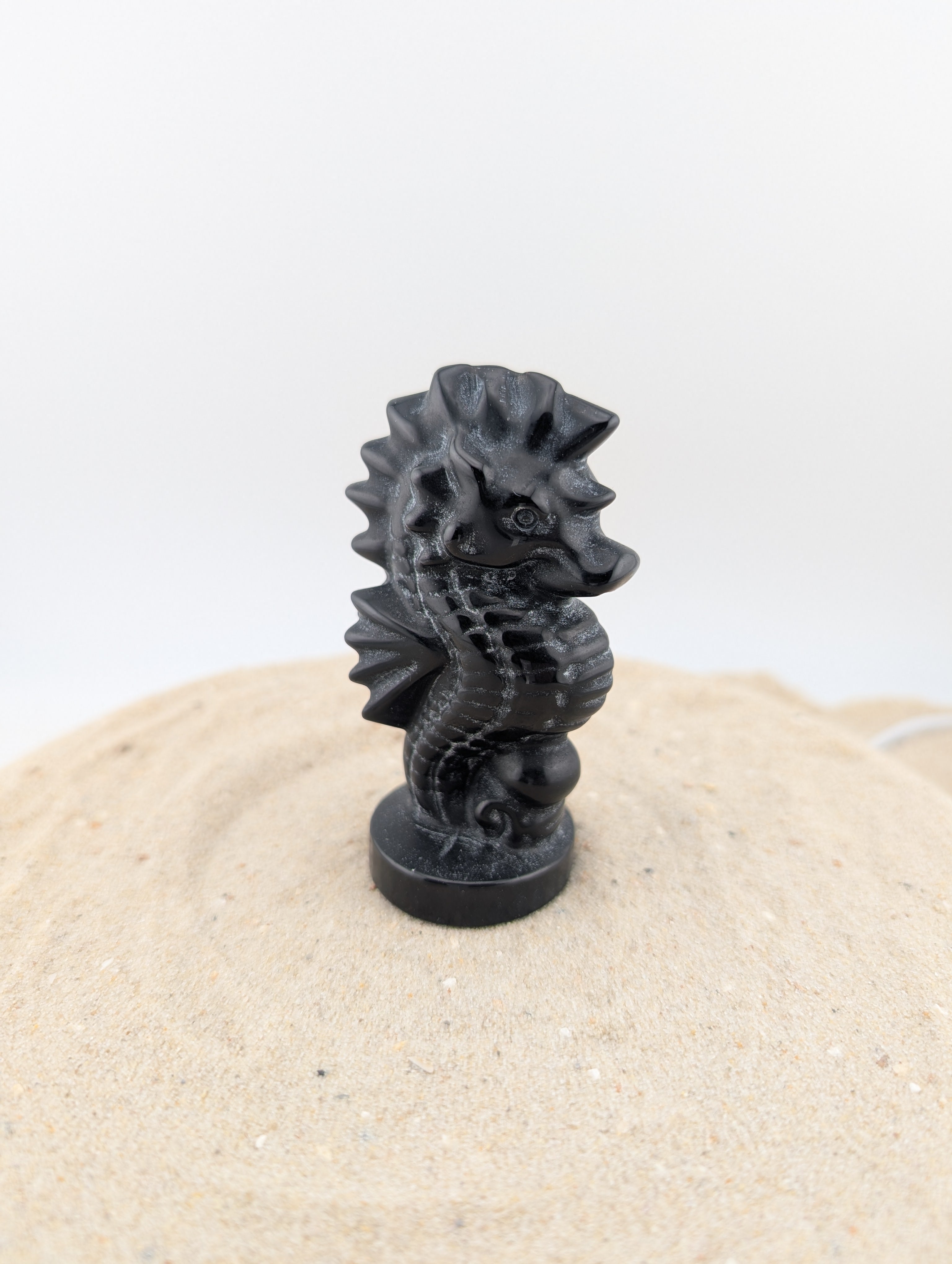 Obsidian Seepferdchen