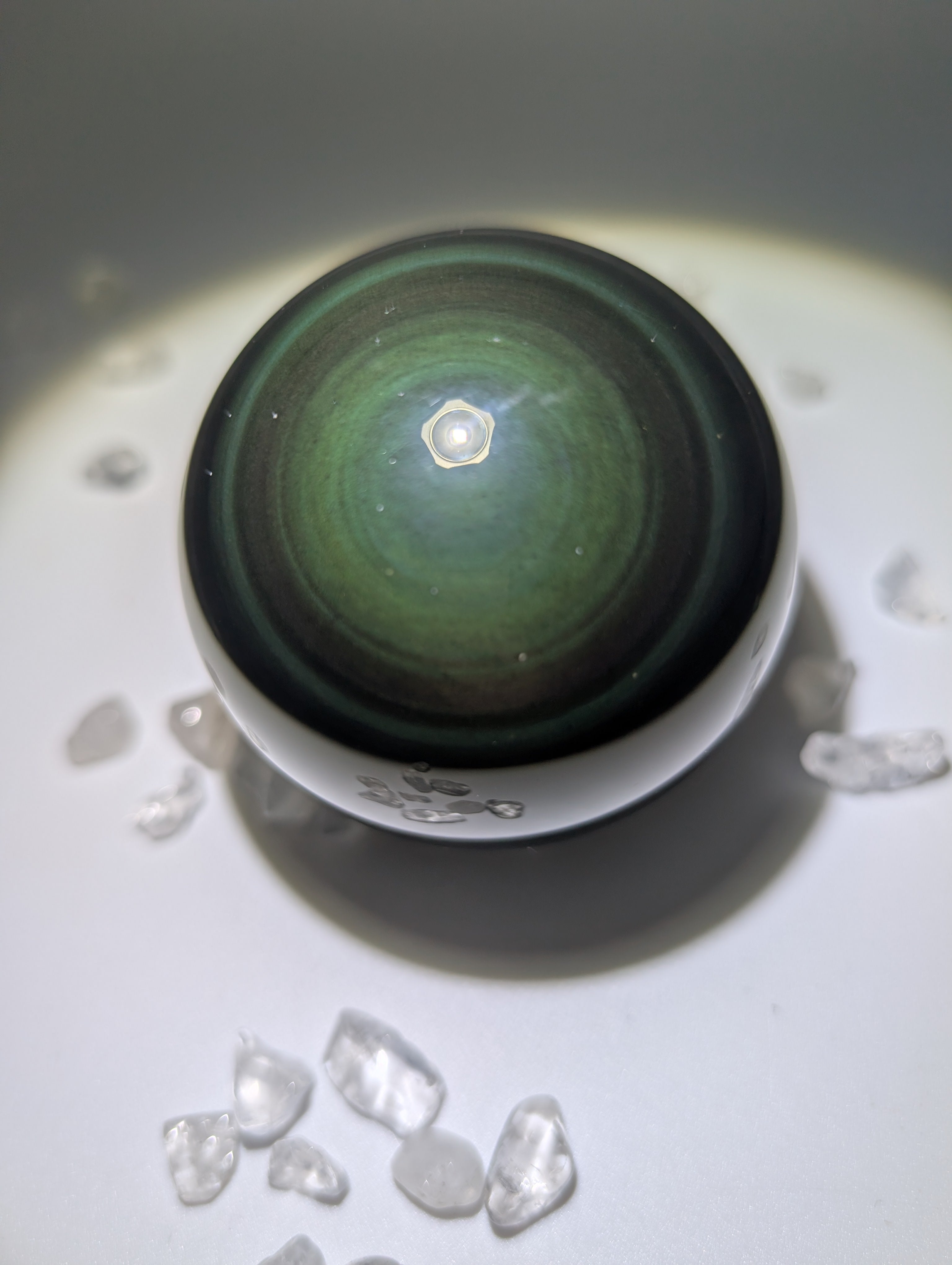 Regenbogen Obsidian