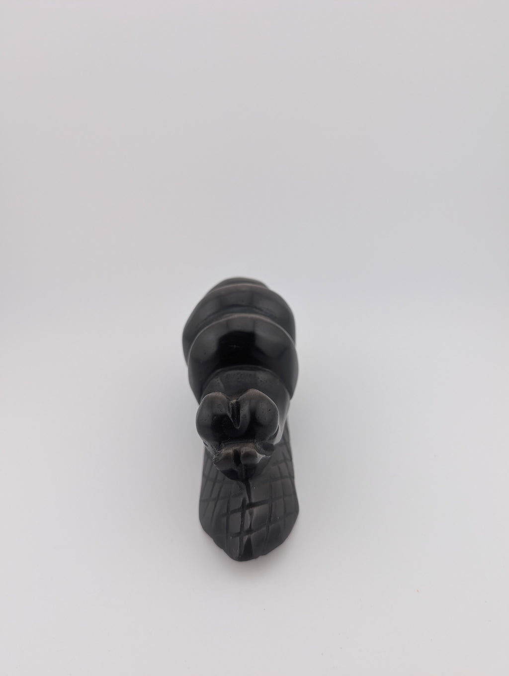 Silber Obsidian Schnecke, B-Ware