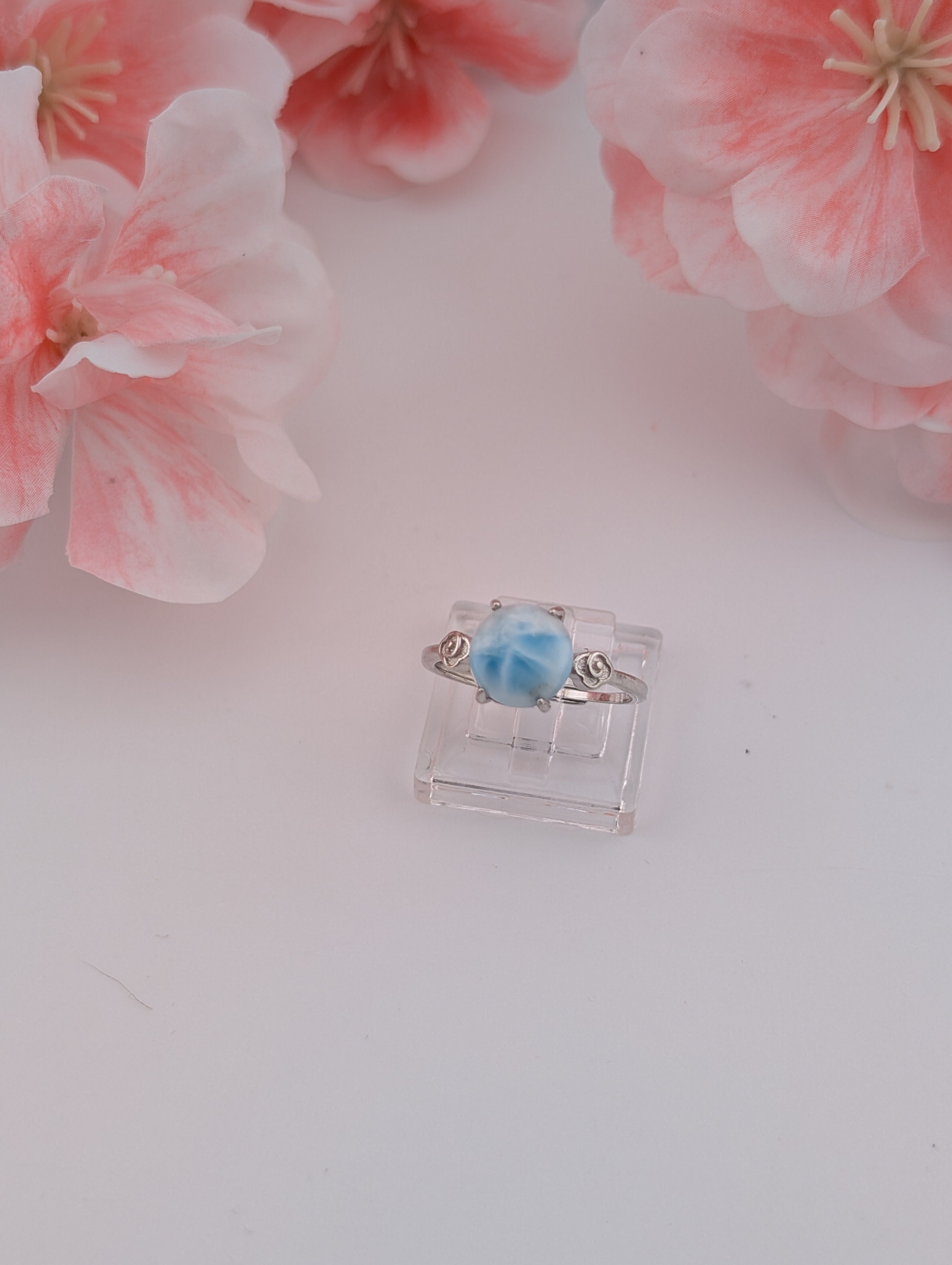 Larimar Ring S925