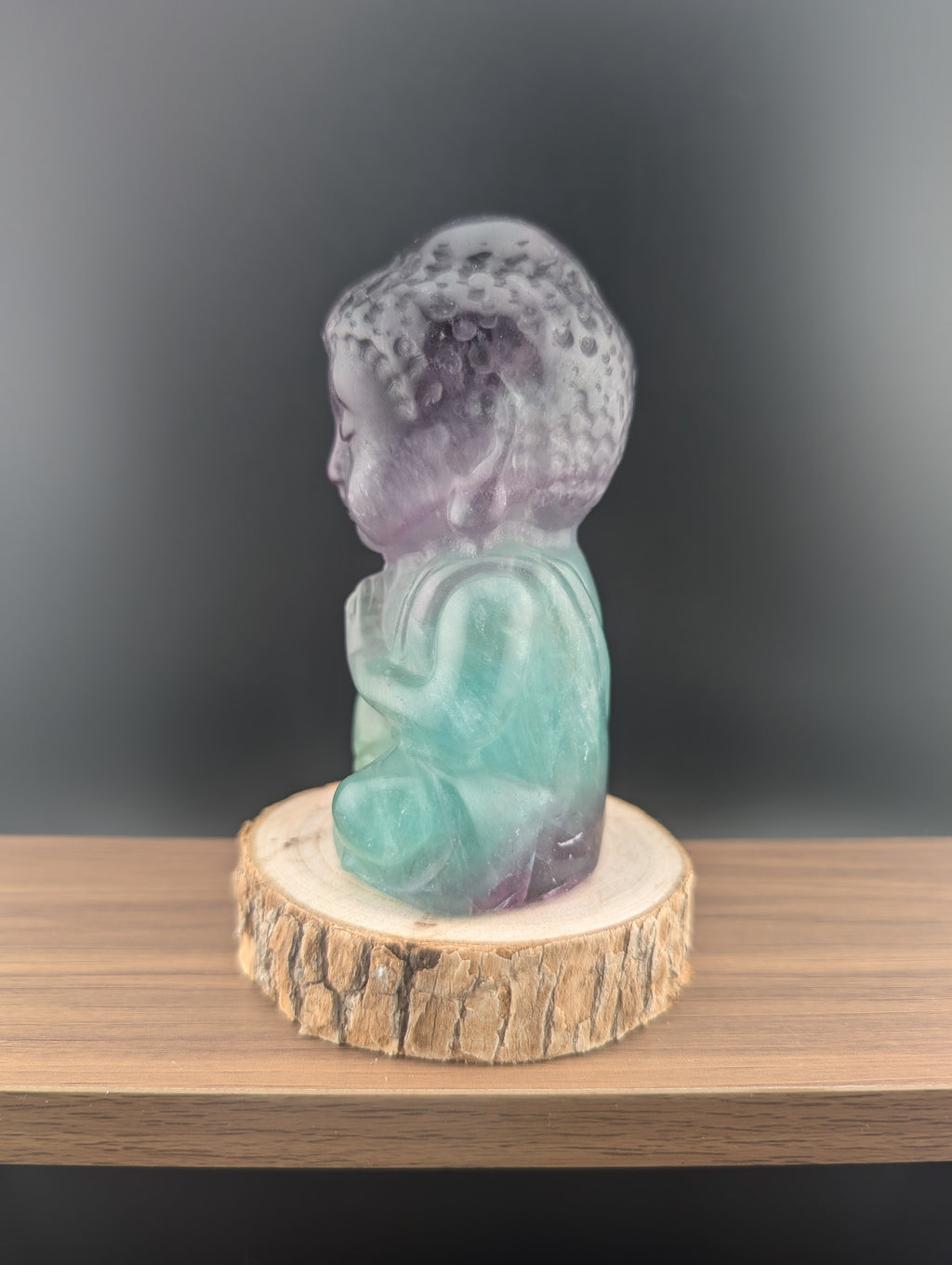 Fluorit Buddha