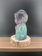 Fluorit Buddha