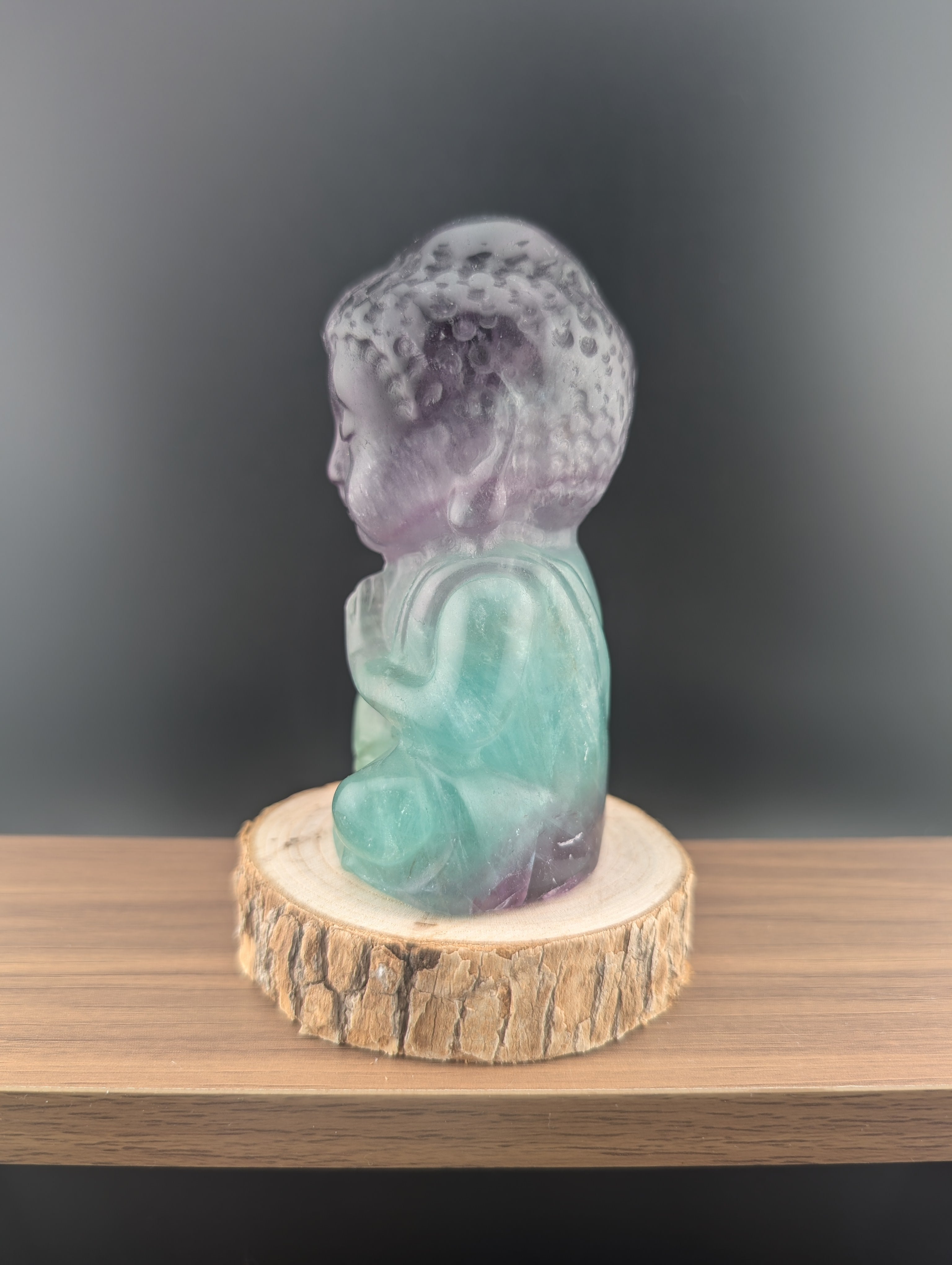 Fluorit Buddha