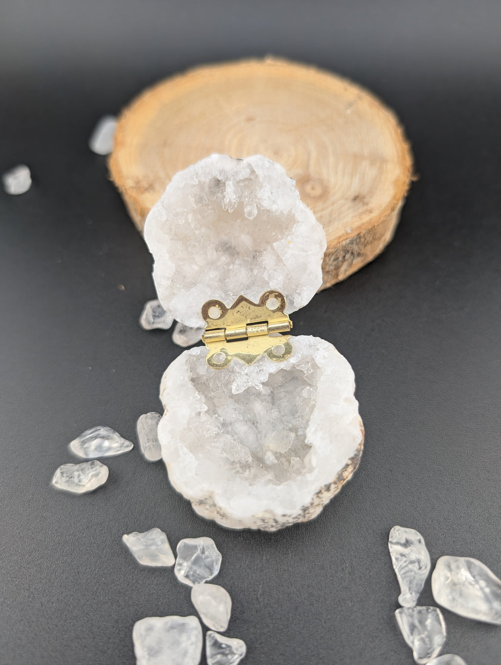 Druzy Achat Box (Geode)