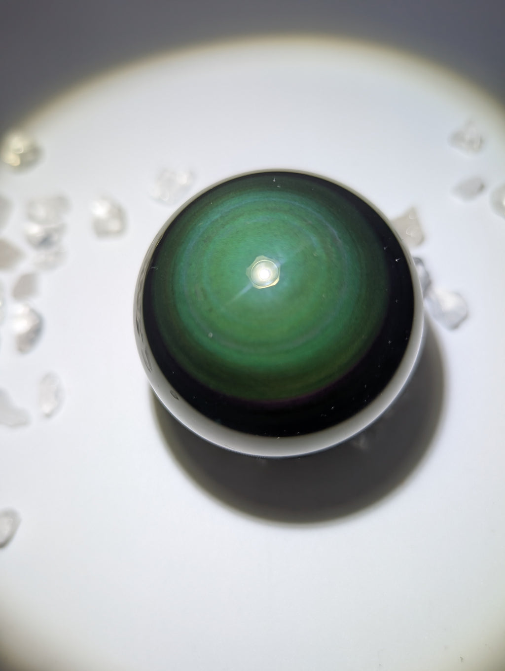 Regenbogen Obsidian