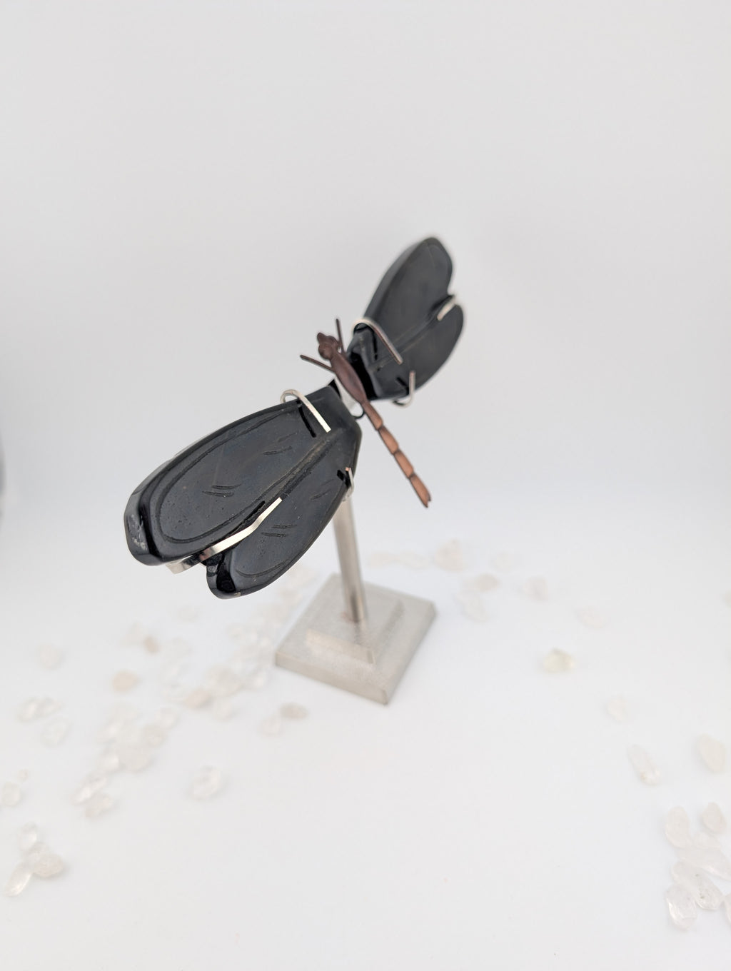 Gold Obsidian Libelle