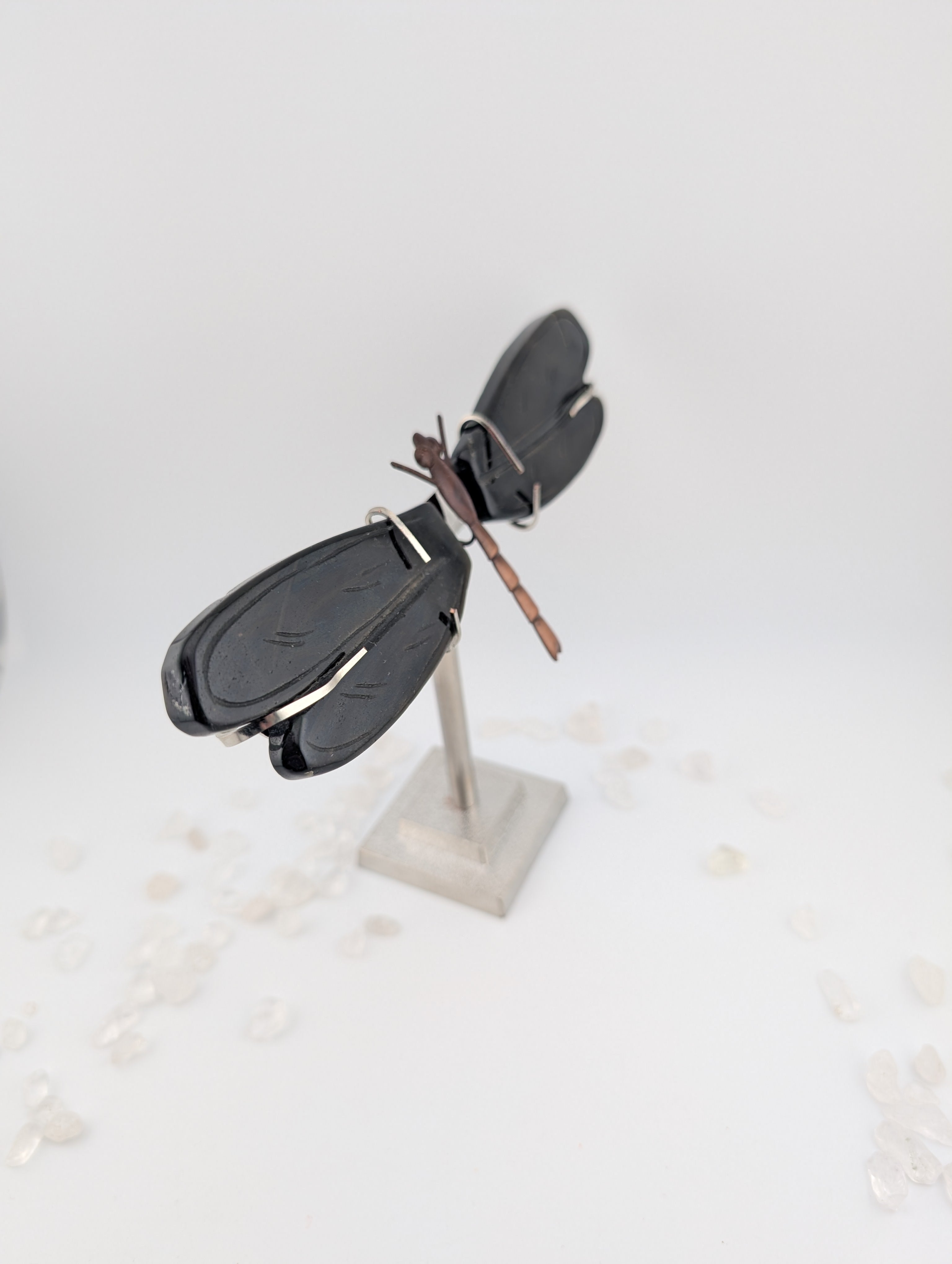 Gold Obsidian Libelle