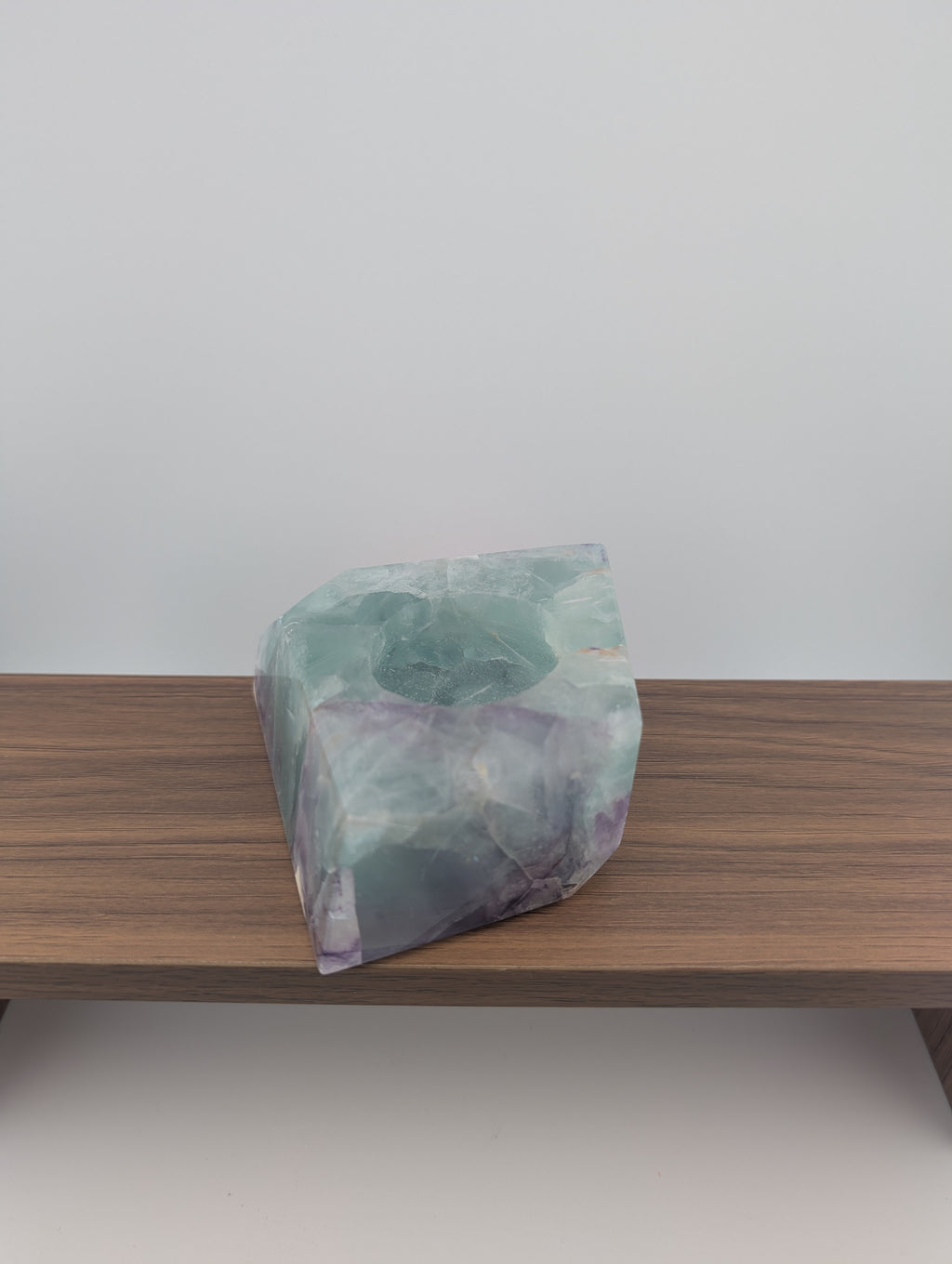 Fluorit Teelichthalter