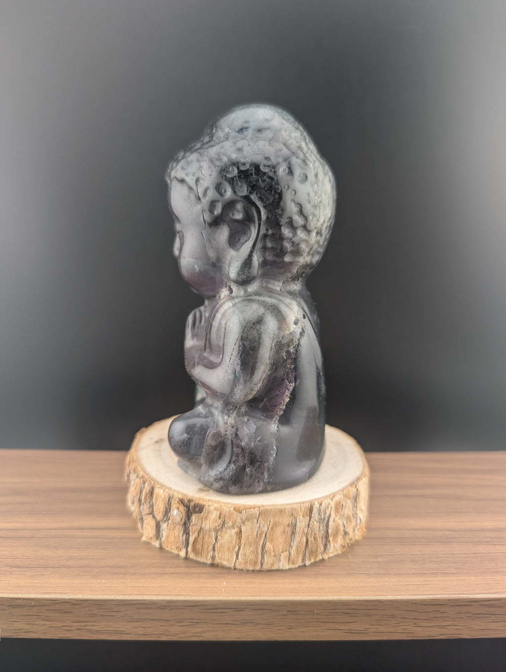 Fluorit Buddha