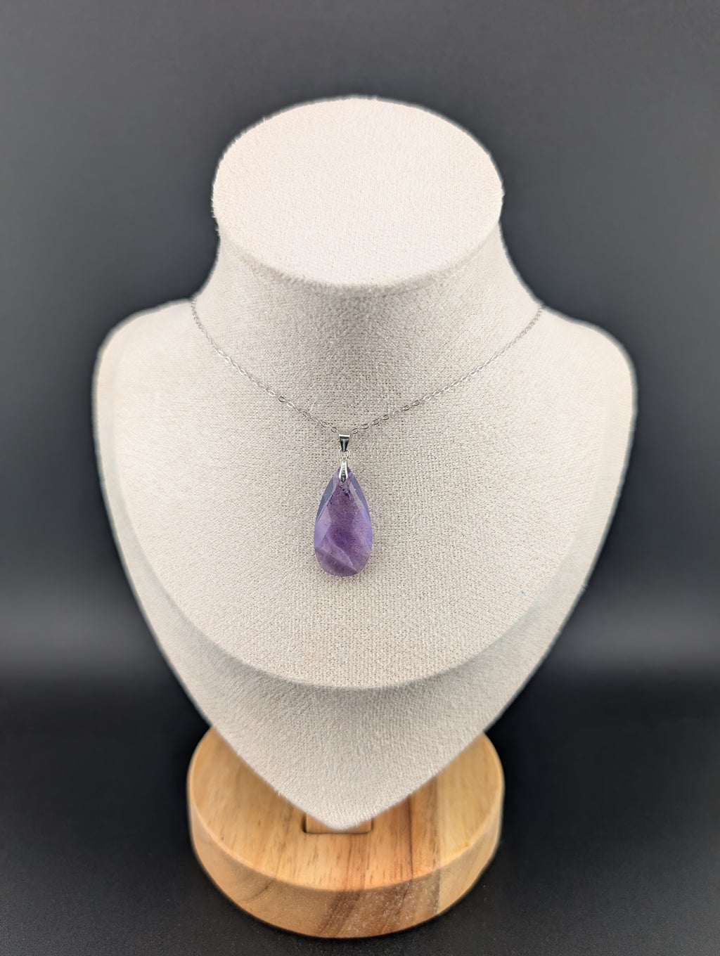 Amethyst Anhänger facettiert