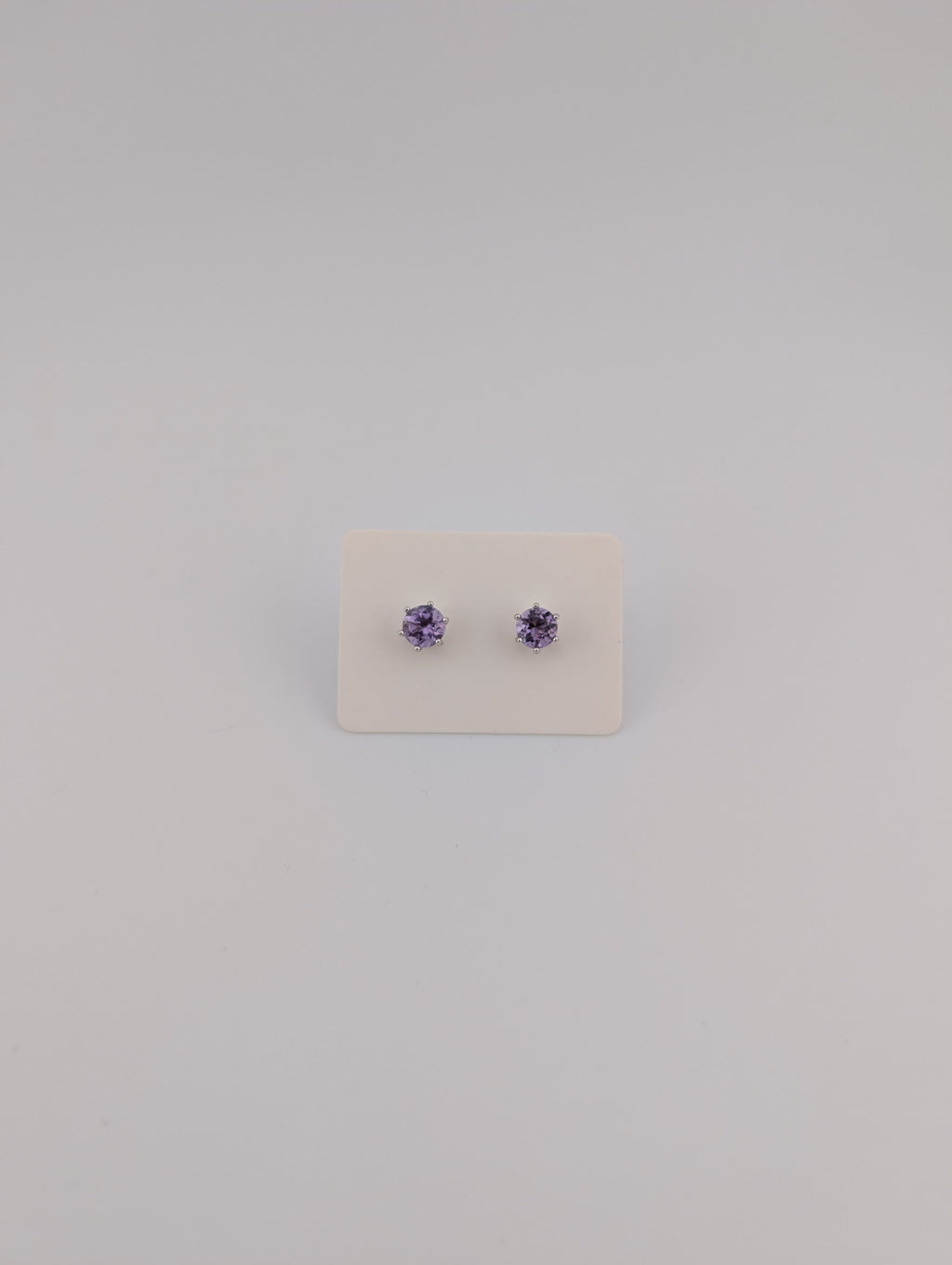 Amethyst Ohrstecker S925