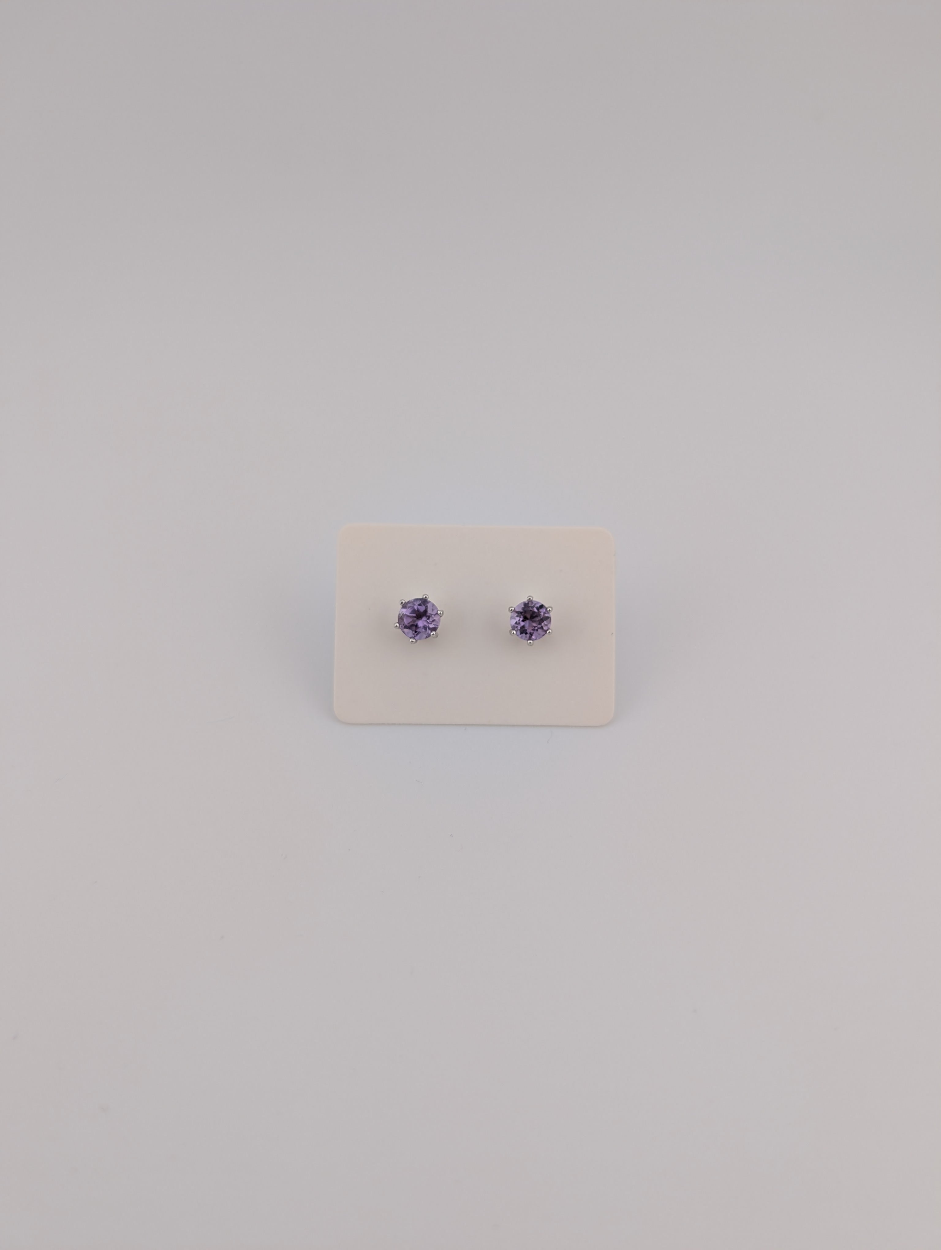 Amethyst Ohrstecker S925