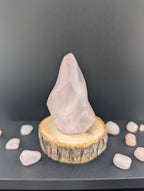 Rosenquarz Flamme