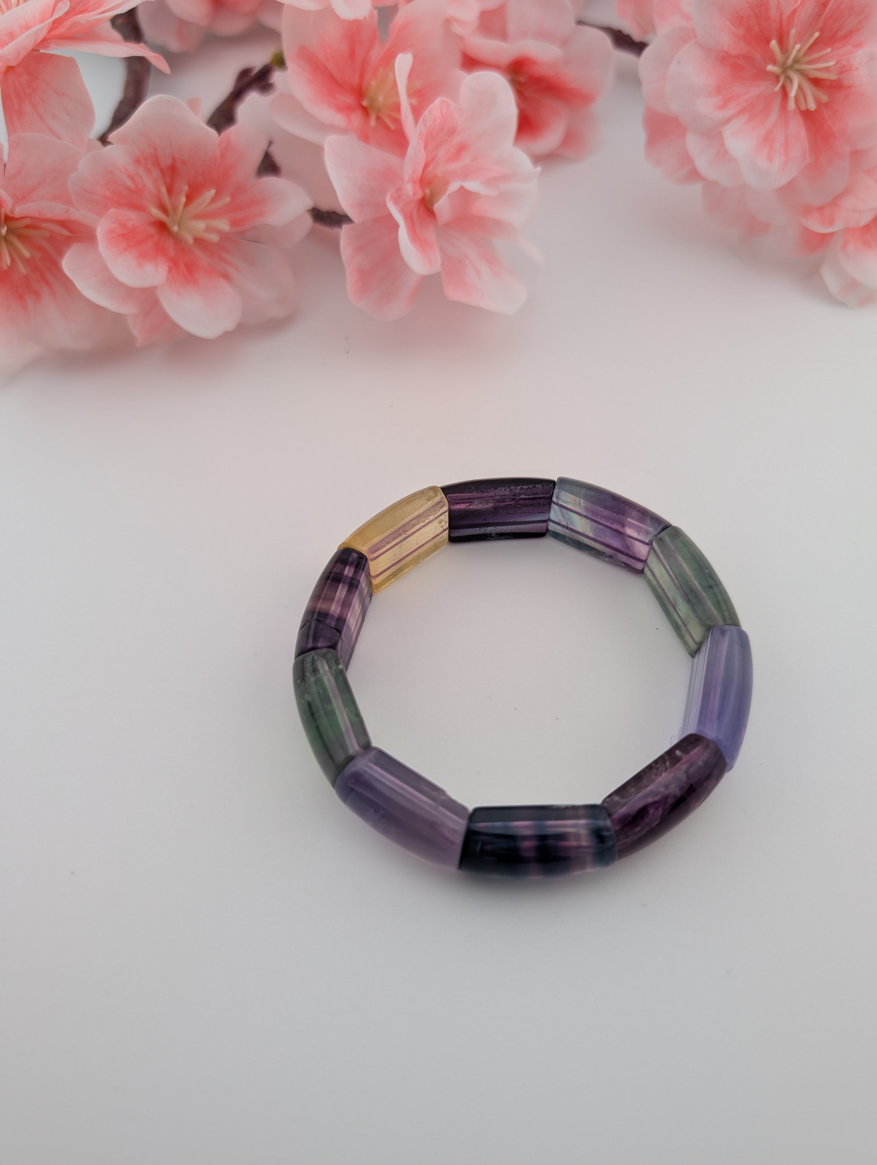 Fluorit Armband 12 mm
