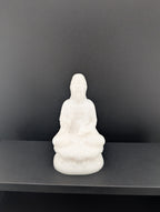 weiße Jade Buddha