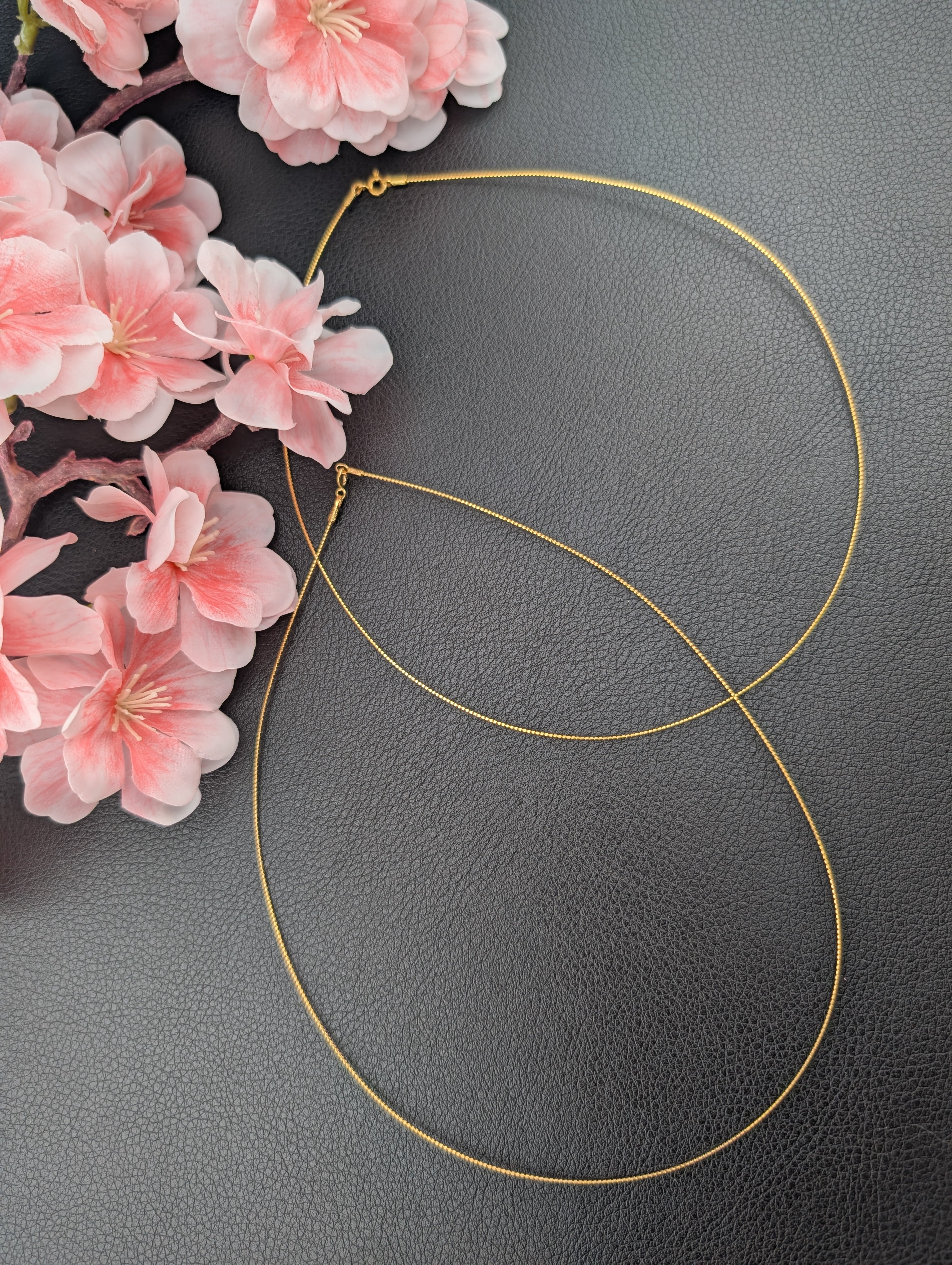 Kette S925 gold 45 cm