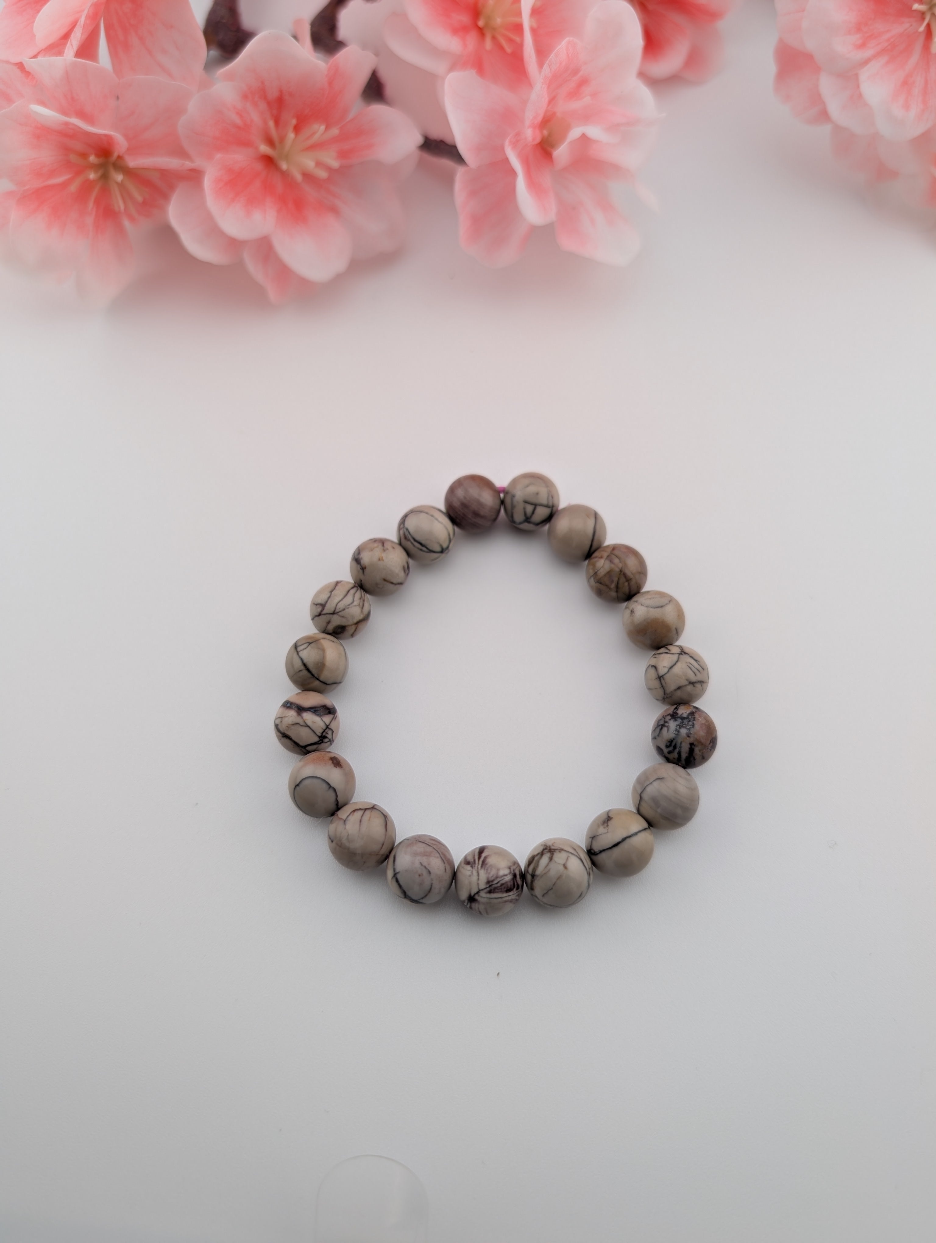 Bilderjaspis Armband 10 mm