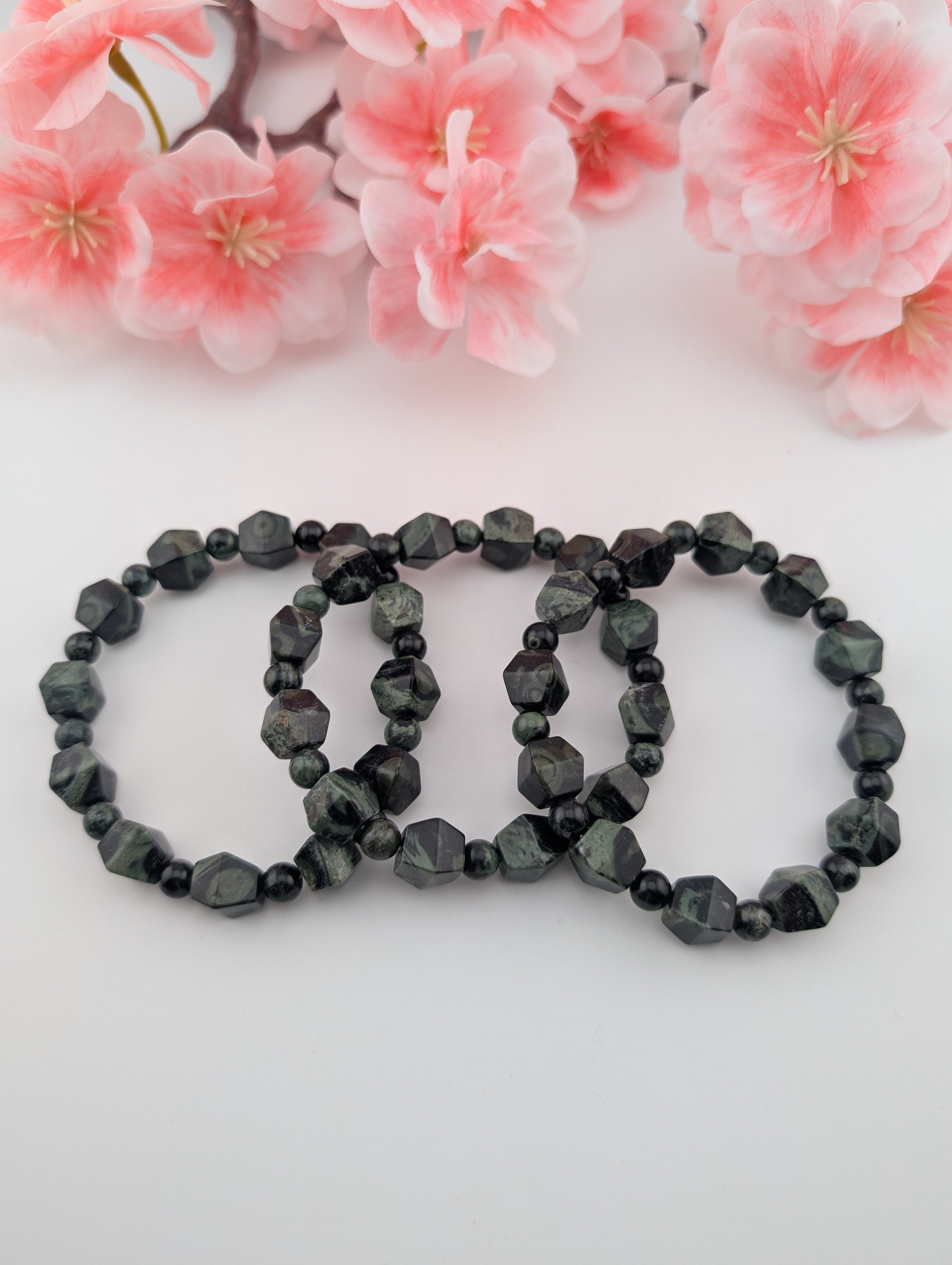 Kambaba Jaspis Armband 10 mm