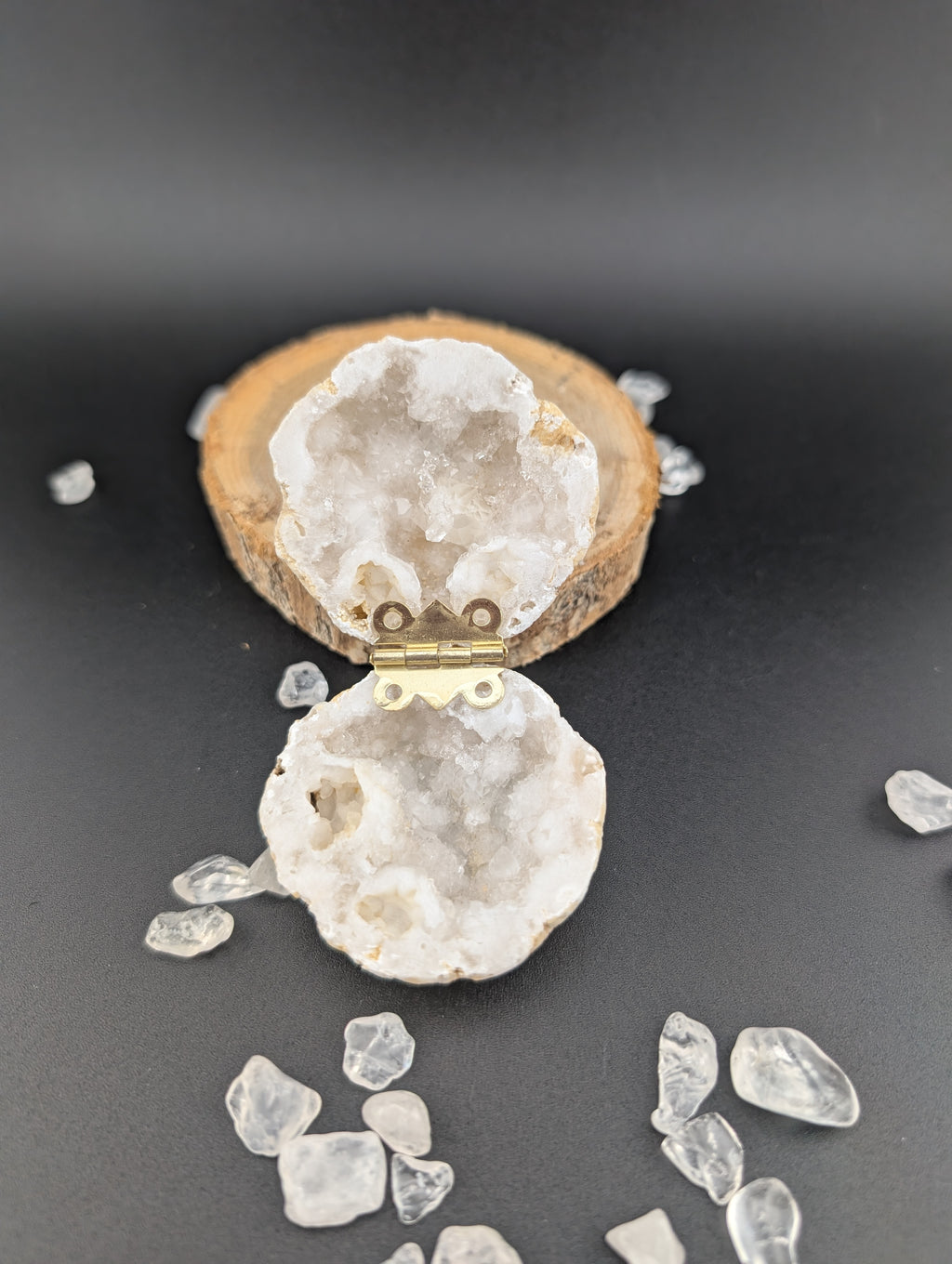 Druzy Achat Box (Geode)
