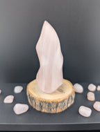 Rosenquarz Flamme